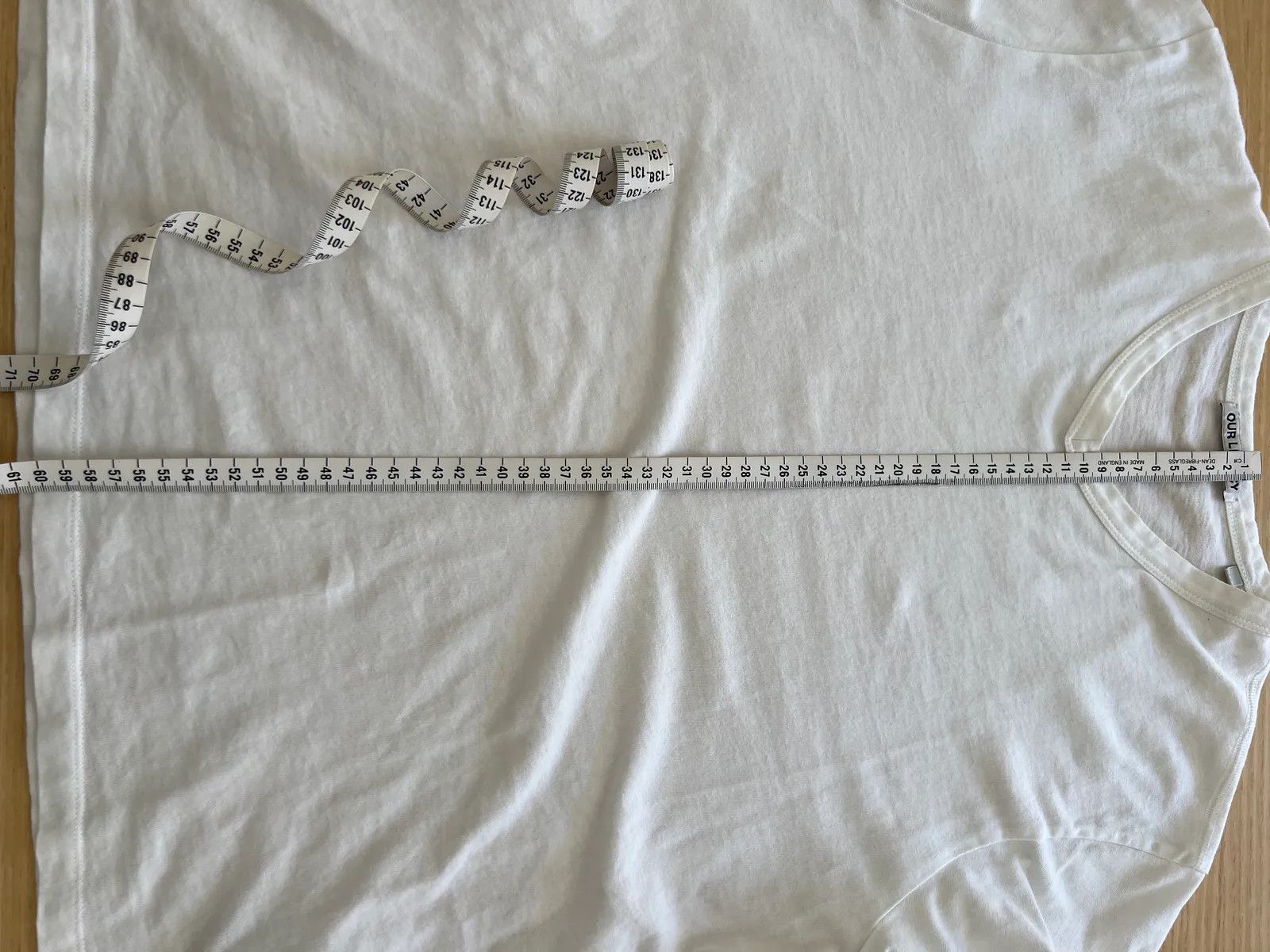 Our Legacy Our Legacy White army jersey Short Sleeve T-shirt Size M / US 6-8 / IT 42-44 - 4 Thumbnail