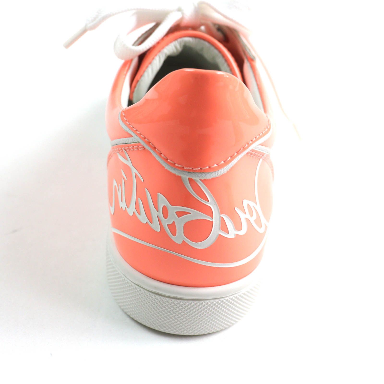 Christian Louboutin Christian Louboutin Christian Louboutin FUN VIEIRA Patent Leather Sneakers Leather Shoes DUTY FREE for USA Size ONE SIZE - 8 Thumbnail