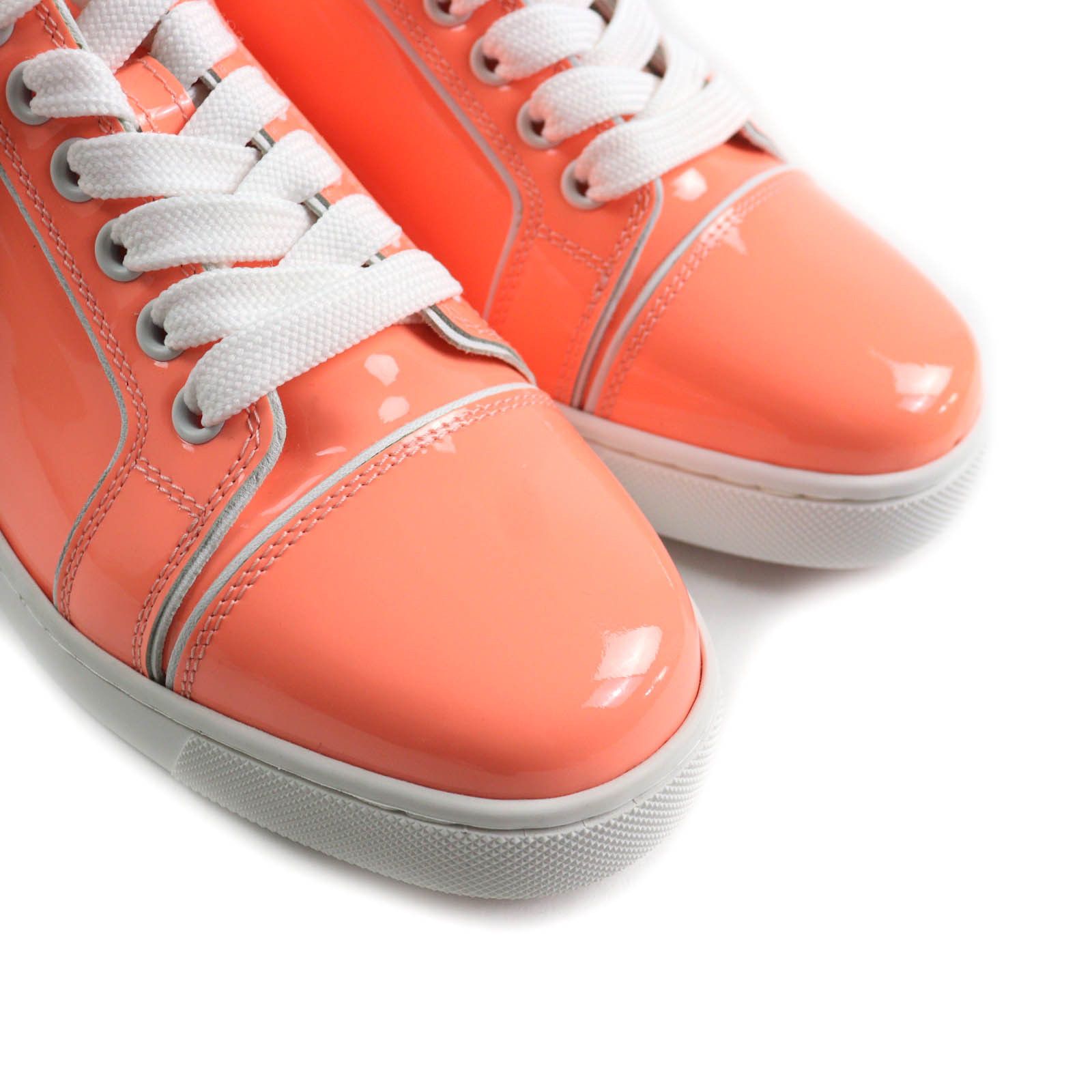 Christian Louboutin Christian Louboutin Christian Louboutin FUN VIEIRA Patent Leather Sneakers Leather Shoes DUTY FREE for USA Size ONE SIZE - 7 Thumbnail
