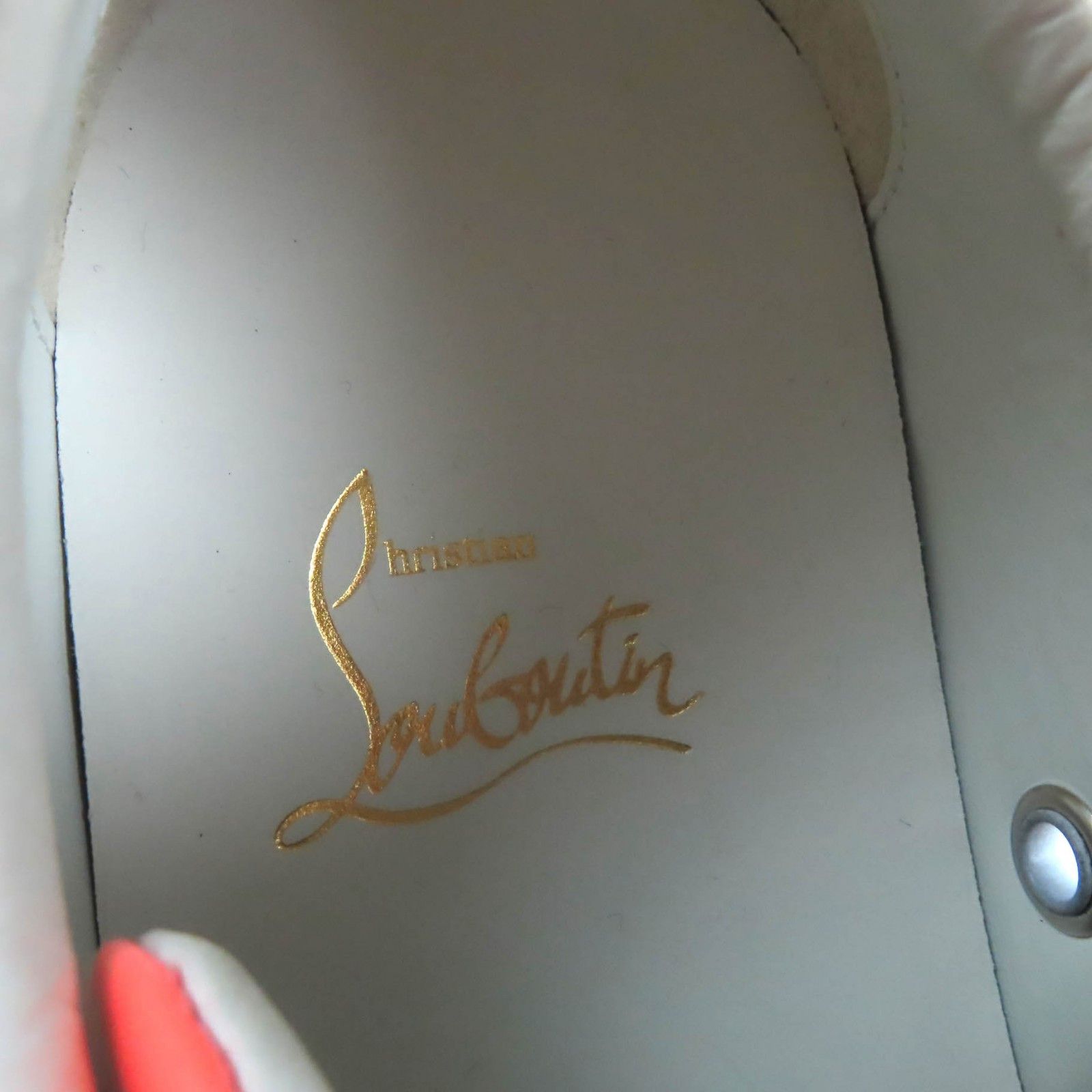Christian Louboutin Christian Louboutin Christian Louboutin FUN VIEIRA Patent Leather Sneakers Leather Shoes DUTY FREE for USA Size ONE SIZE - 9 Thumbnail