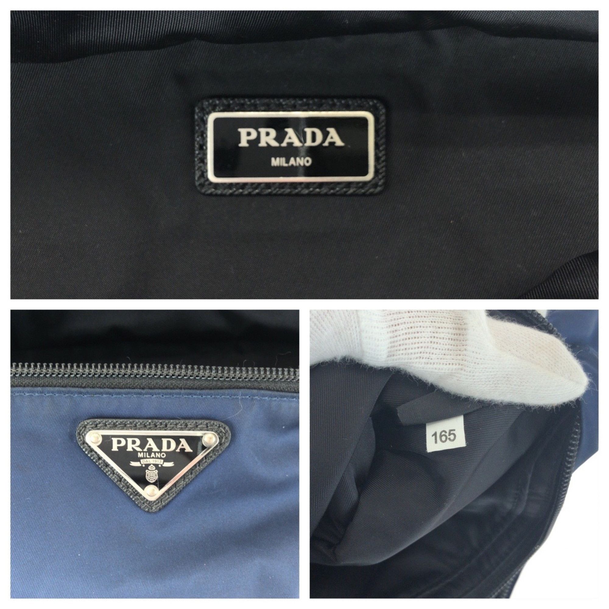 Prada Prada Triangle Logo clutch Size ONE SIZE - 8 Thumbnail