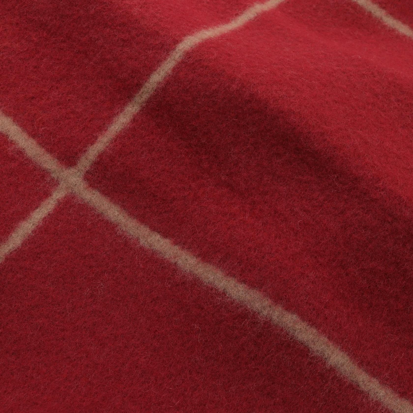Hermes Hermes Hermes Plaid Avalon 3 Wool Cashmere Blanket Natural Material Other Size ONE SIZE - 5 Thumbnail