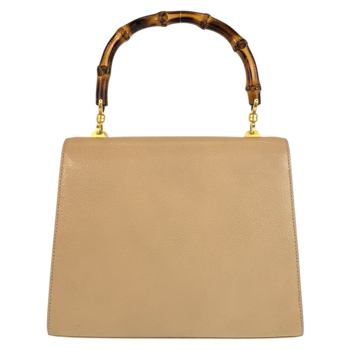 Gucci Gucci Gucci Leather Bamboo Handbag 000 110 Leather Handbag 000 110 Size ONE SIZE - 2 Thumbnail