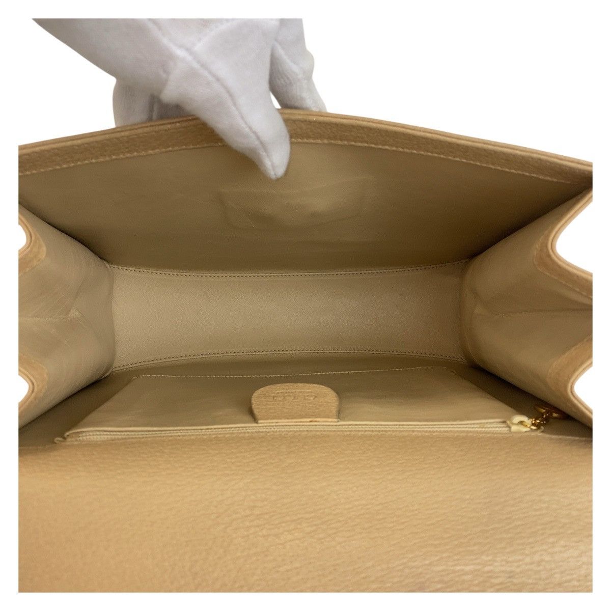 Gucci Gucci Gucci Leather Bamboo Handbag 000 110 Leather Handbag 000 110 Size ONE SIZE - 7 Thumbnail