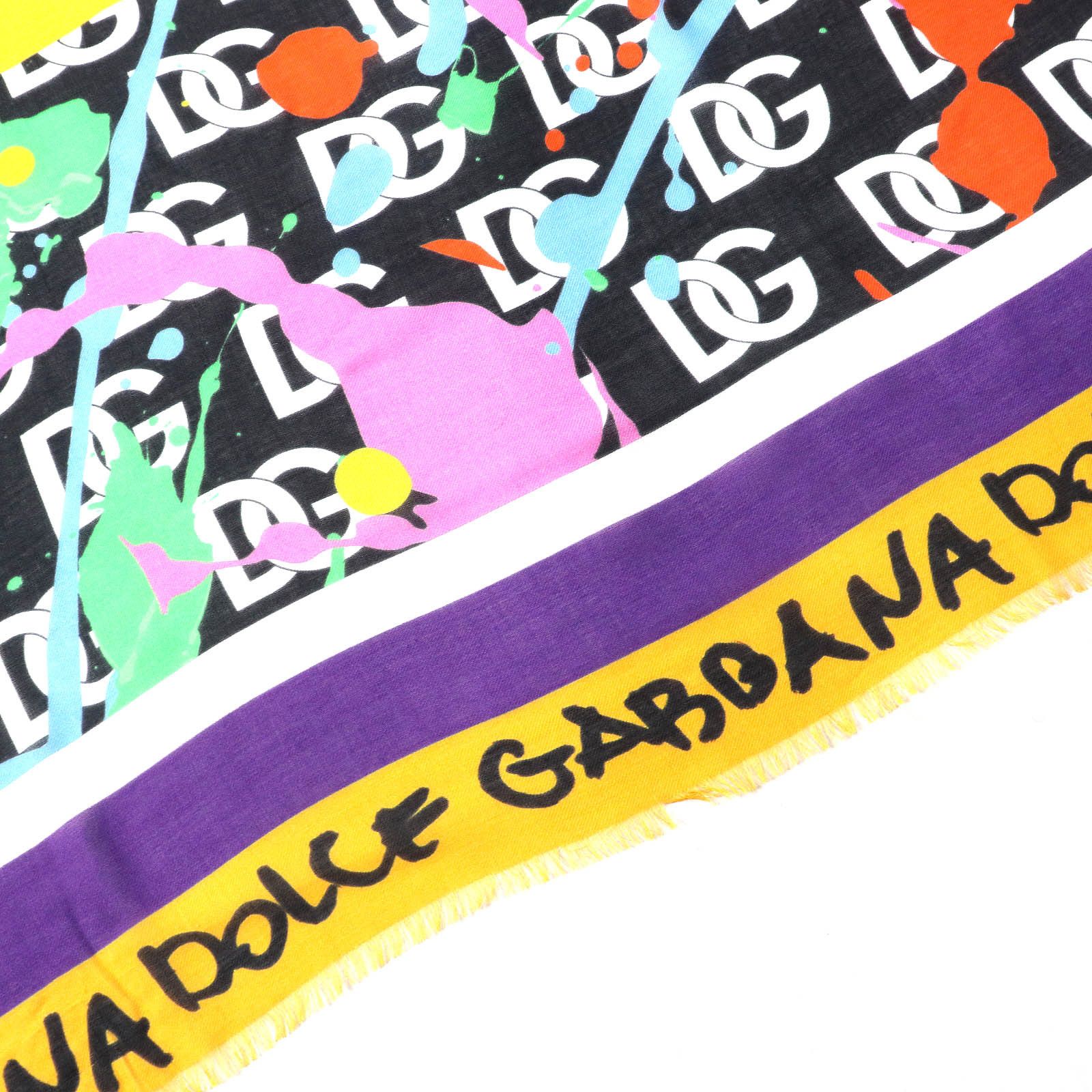Dolce & Gabbana Dolce & Gabbana Dolce&Gabbana Modal Cashmere Shawl Others Shawl Size ONE SIZE - 2 Thumbnail