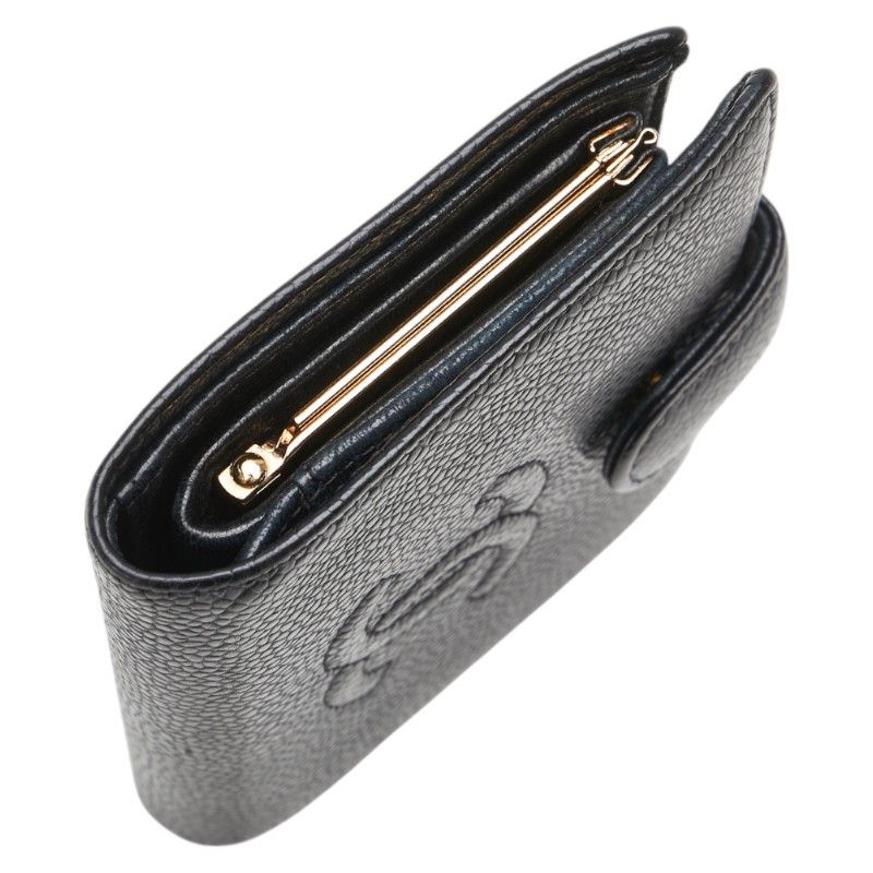 Chanel Chanel Chanel Coco Mark Caviar Skin Wallet Leather Short Wallet Size ONE SIZE - 5 Thumbnail