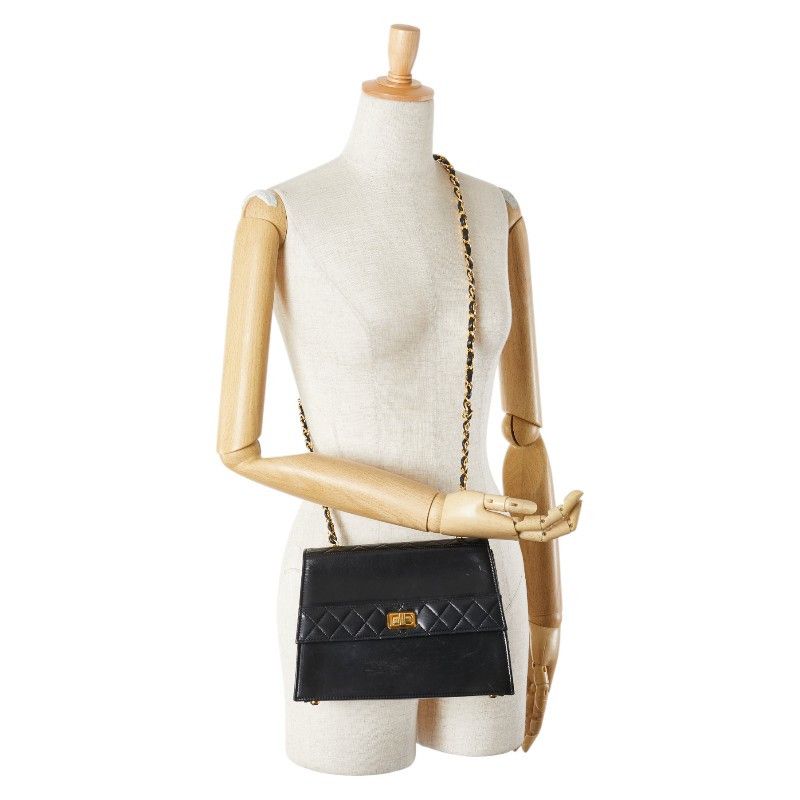 Chanel Chanel Chanel Matelasse Lambskin Shoulder Bag Leather Crossbody Bag Size ONE SIZE - 16 Thumbnail