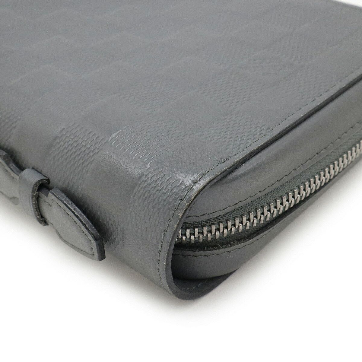 Louis Vuitton Louis Vuitton Louis Vuitton Zippy XL Damier Infini Long Wallet Leather Long Wallet N63333 Size ONE SIZE - 3 Thumbnail