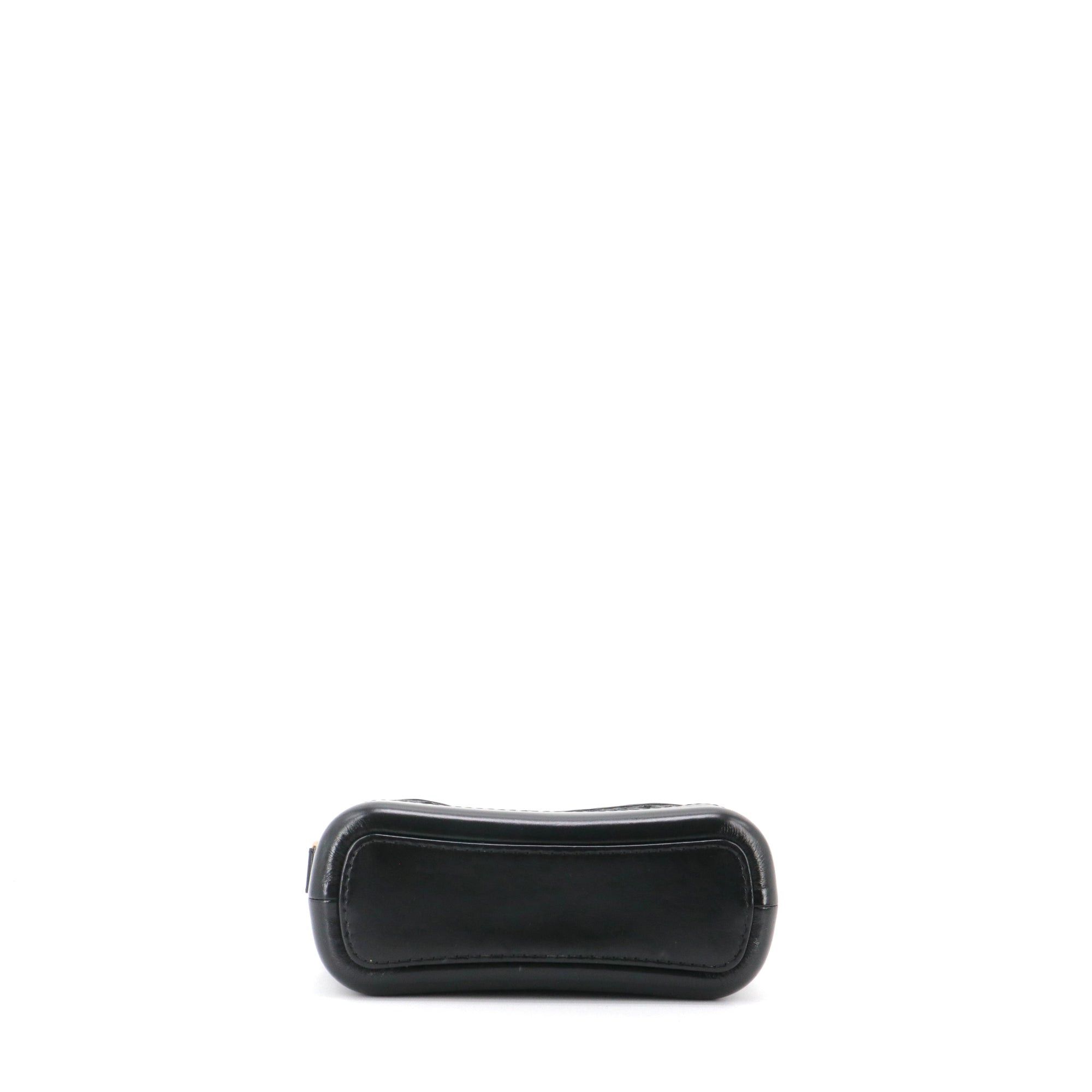 Chanel CHANEL - Chanel Limited Edition Gabrielle Mini shoulder bag in black leather and canvas Size ONE SIZE - 4 Thumbnail