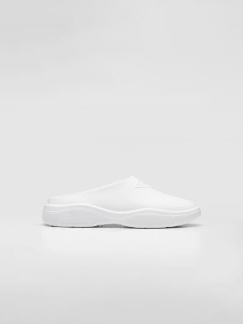 Prada foam rubber mules white Size US 5 / IT 35 - 2 Thumbnail