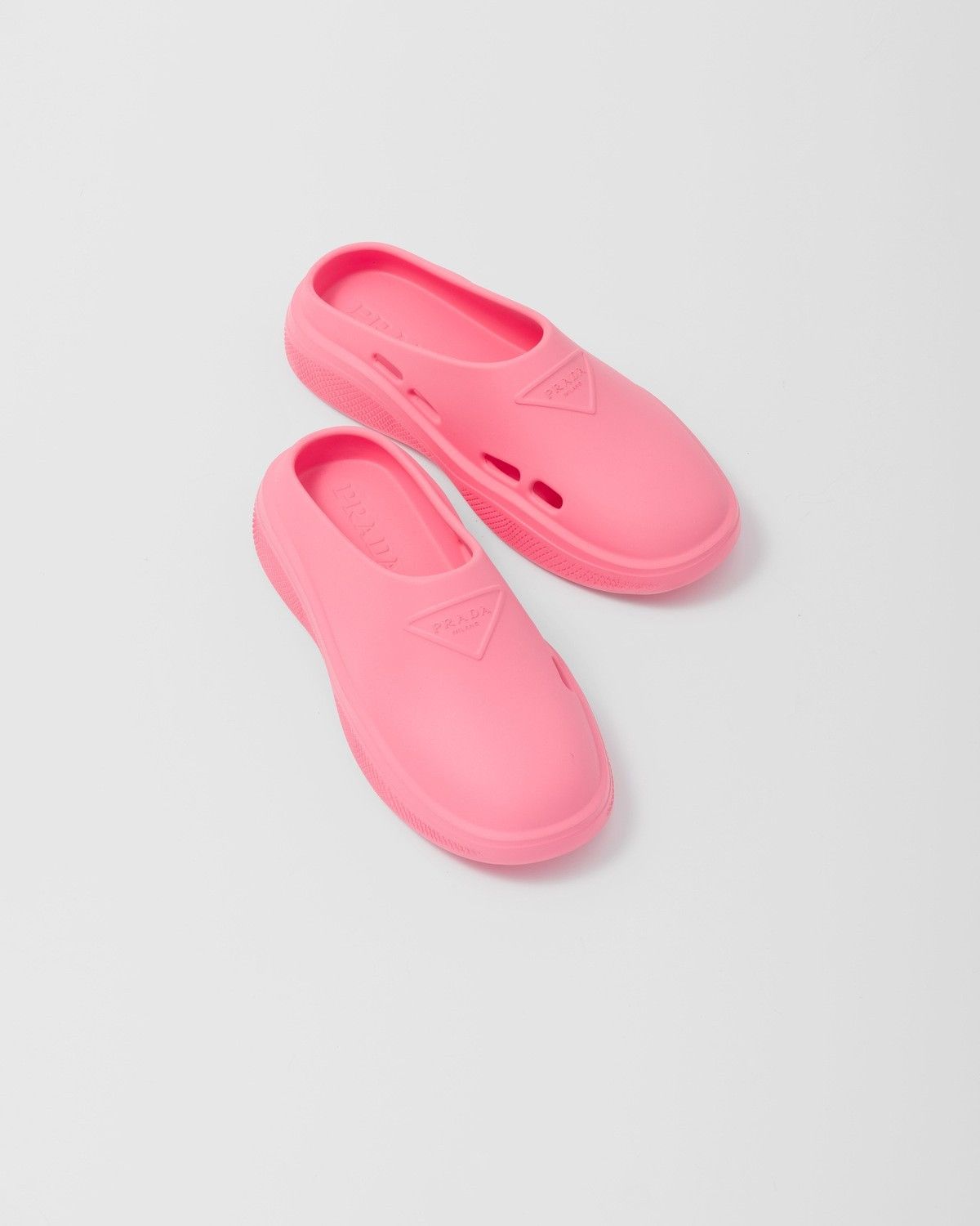 Prada foam rubber mules pink Size US 8 / IT 38 - 4 Thumbnail