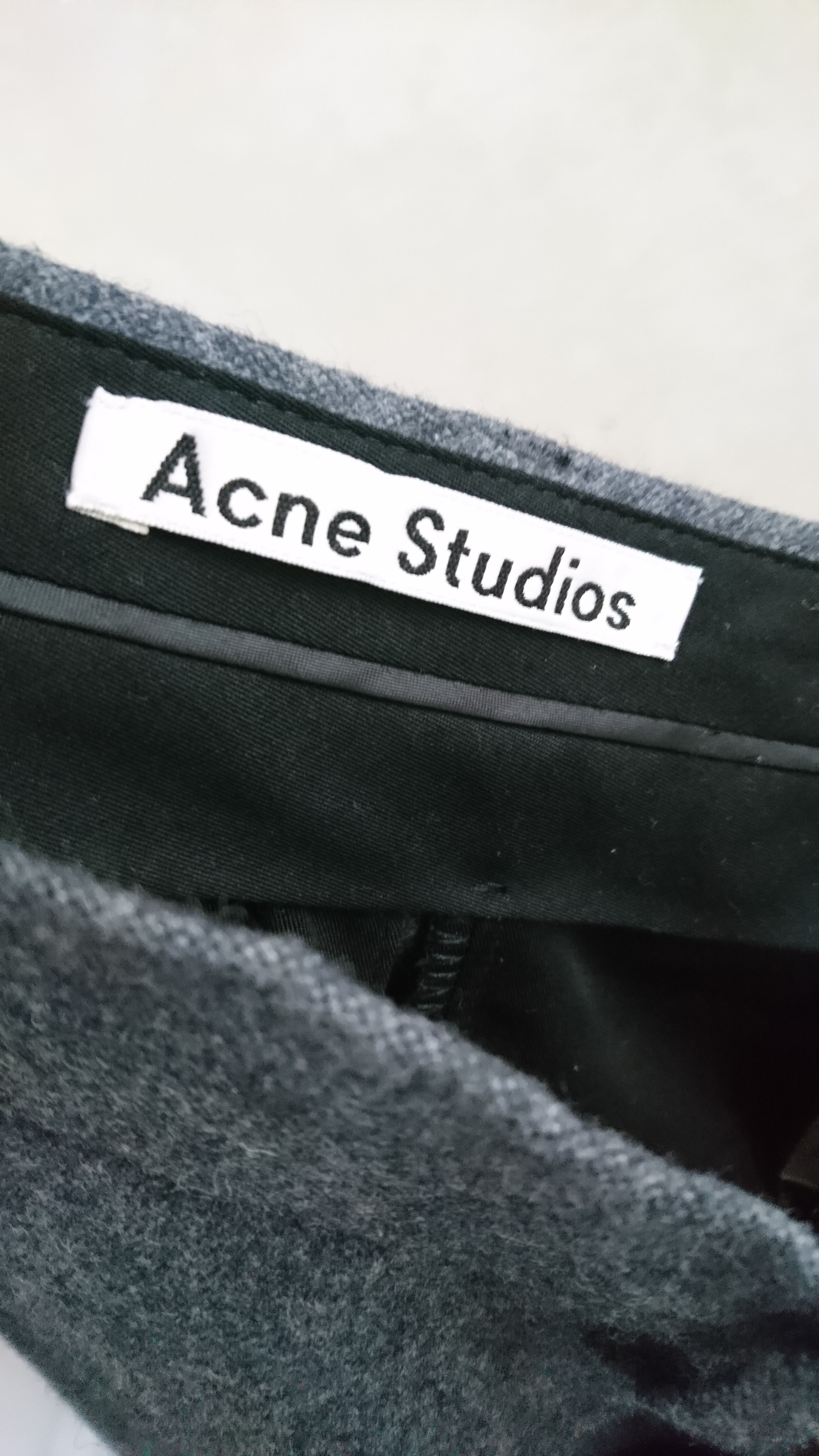 Acne Studios Piano Flannel Wool Pants Size US 30 / EU 46 - 5 Thumbnail