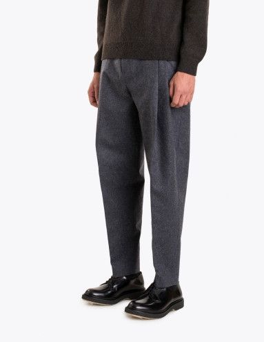 Acne Studios Piano Flannel Wool Pants Size US 30 / EU 46 - 2 Thumbnail