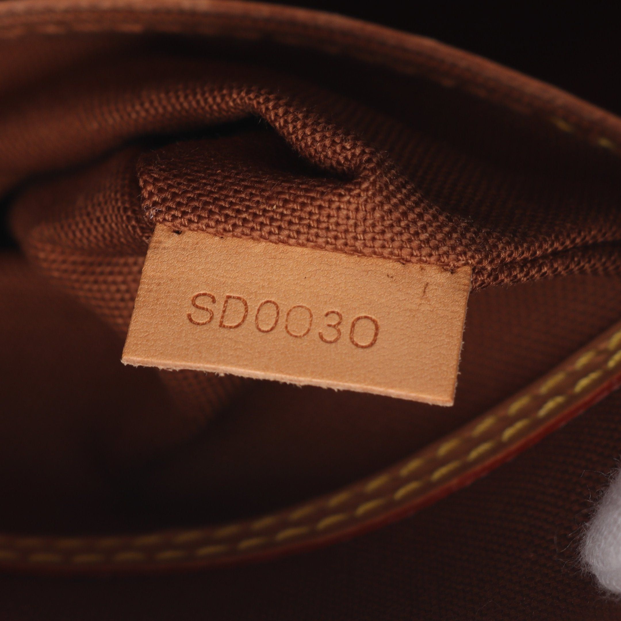Louis Vuitton Louis Vuitton Alma Pm Monogram Handbag Leather Brown Size ONE SIZE - 5 Thumbnail