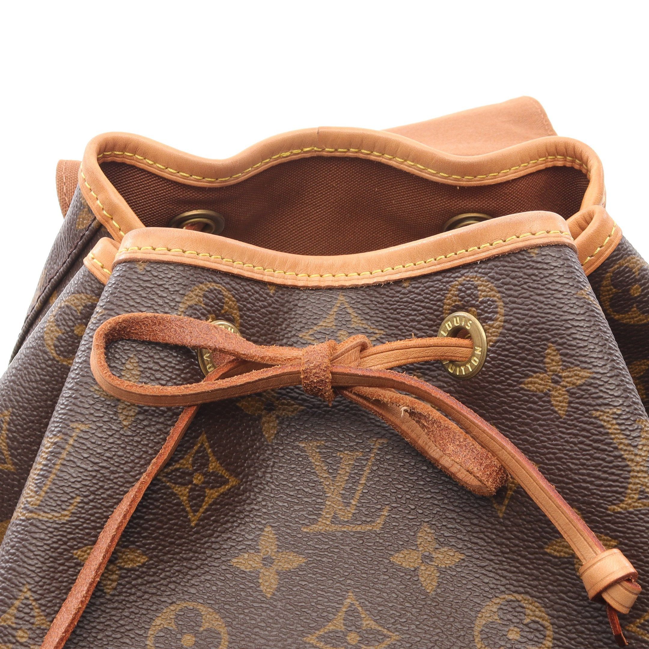 Louis Vuitton Louis Vuitton Montsouris Gm Monogram Backpack Rucksack Leather Brown Size ONE SIZE - 7 Thumbnail