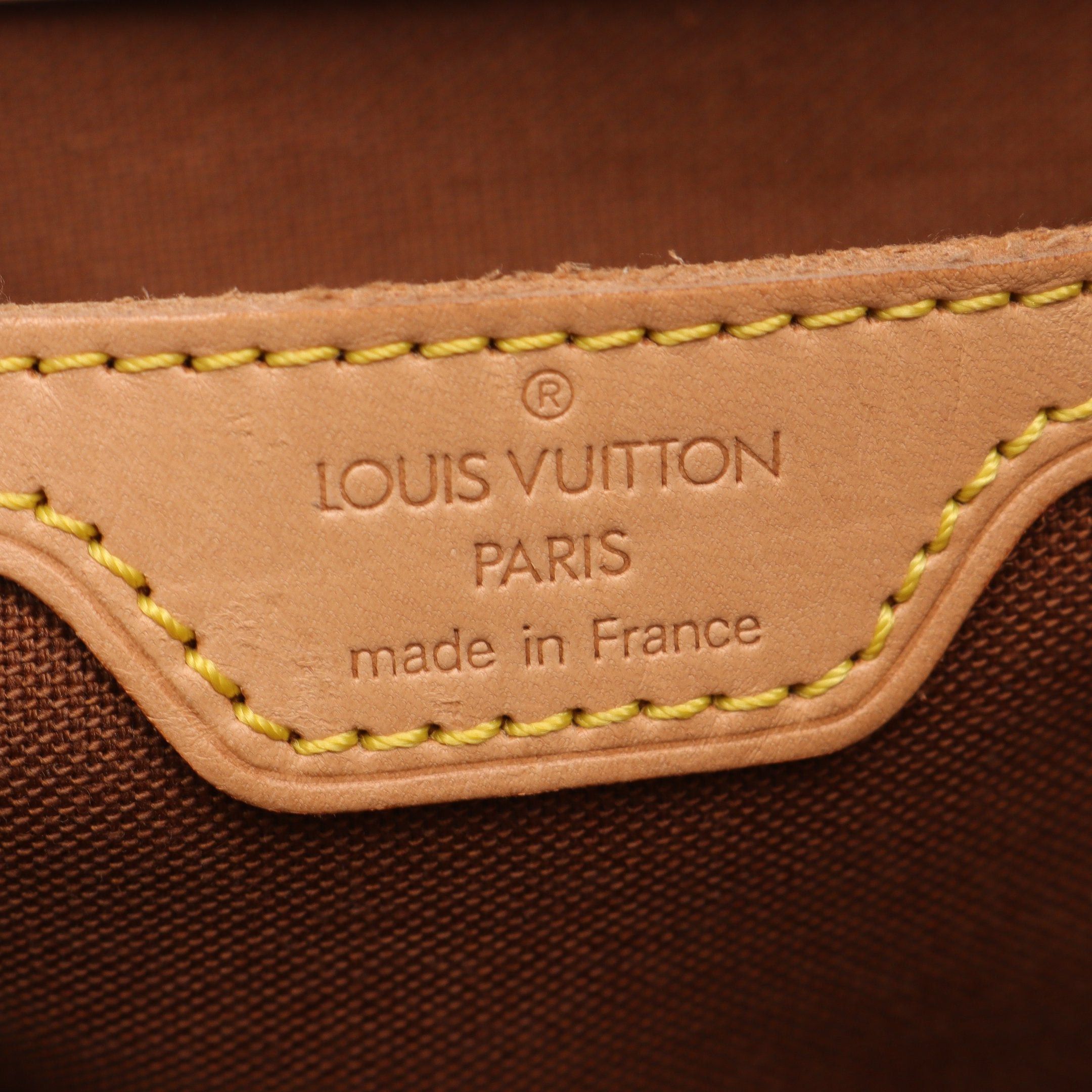 Louis Vuitton Louis Vuitton Montsouris Gm Monogram Backpack Rucksack Leather Brown Size ONE SIZE - 4 Thumbnail