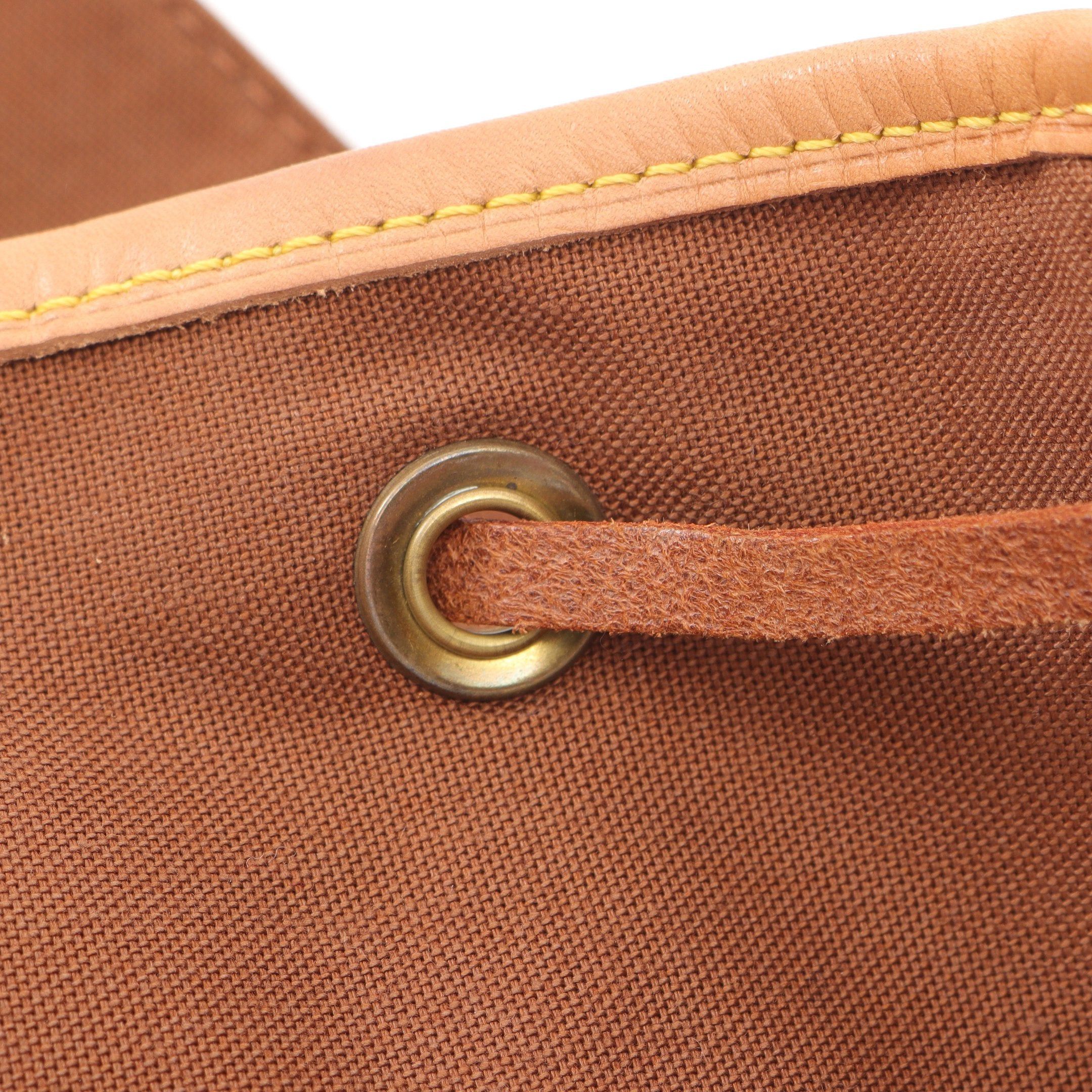 Louis Vuitton Louis Vuitton Montsouris Gm Monogram Backpack Rucksack Leather Brown Size ONE SIZE - 6 Thumbnail