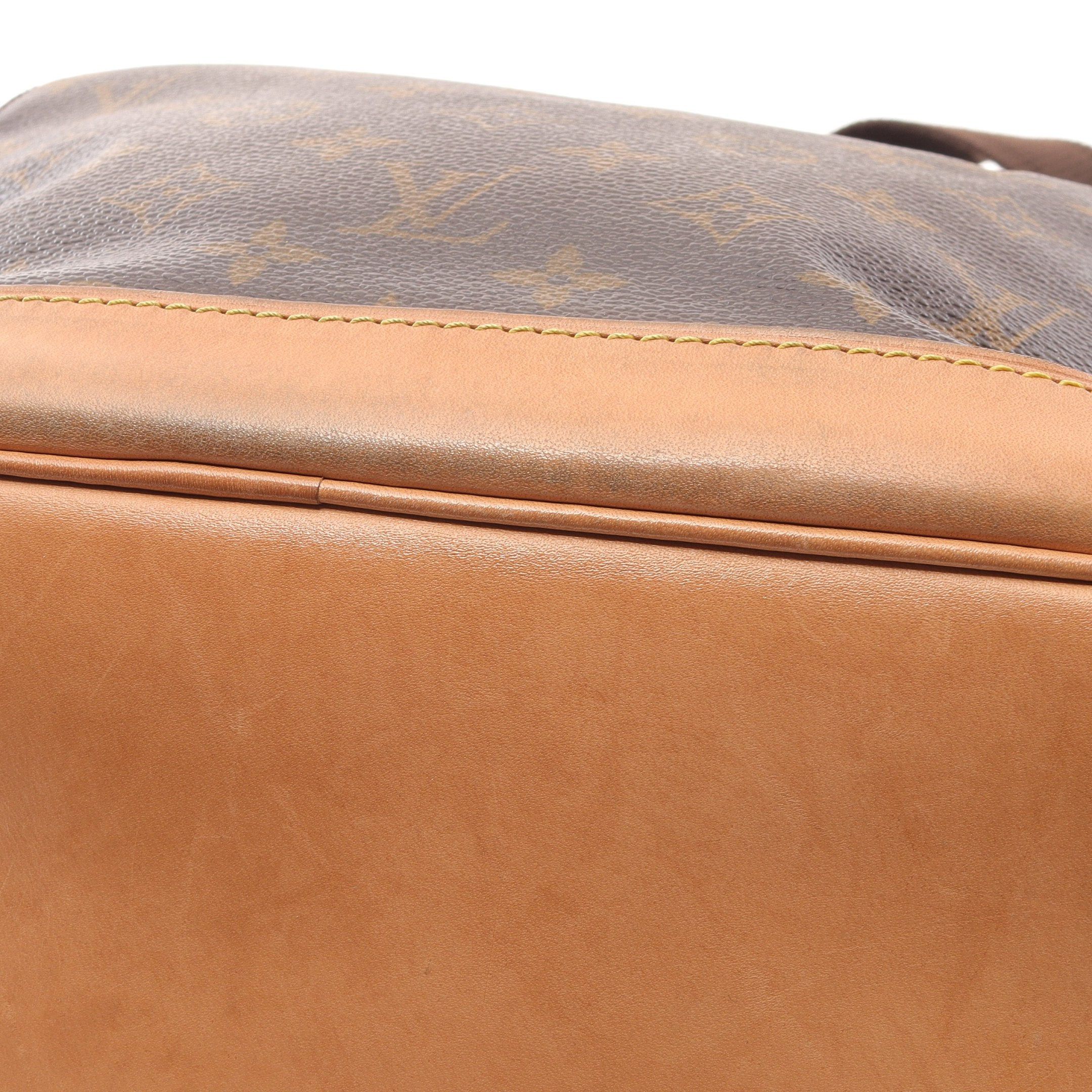 Louis Vuitton Louis Vuitton Montsouris Gm Monogram Backpack Rucksack Leather Brown Size ONE SIZE - 10 Thumbnail