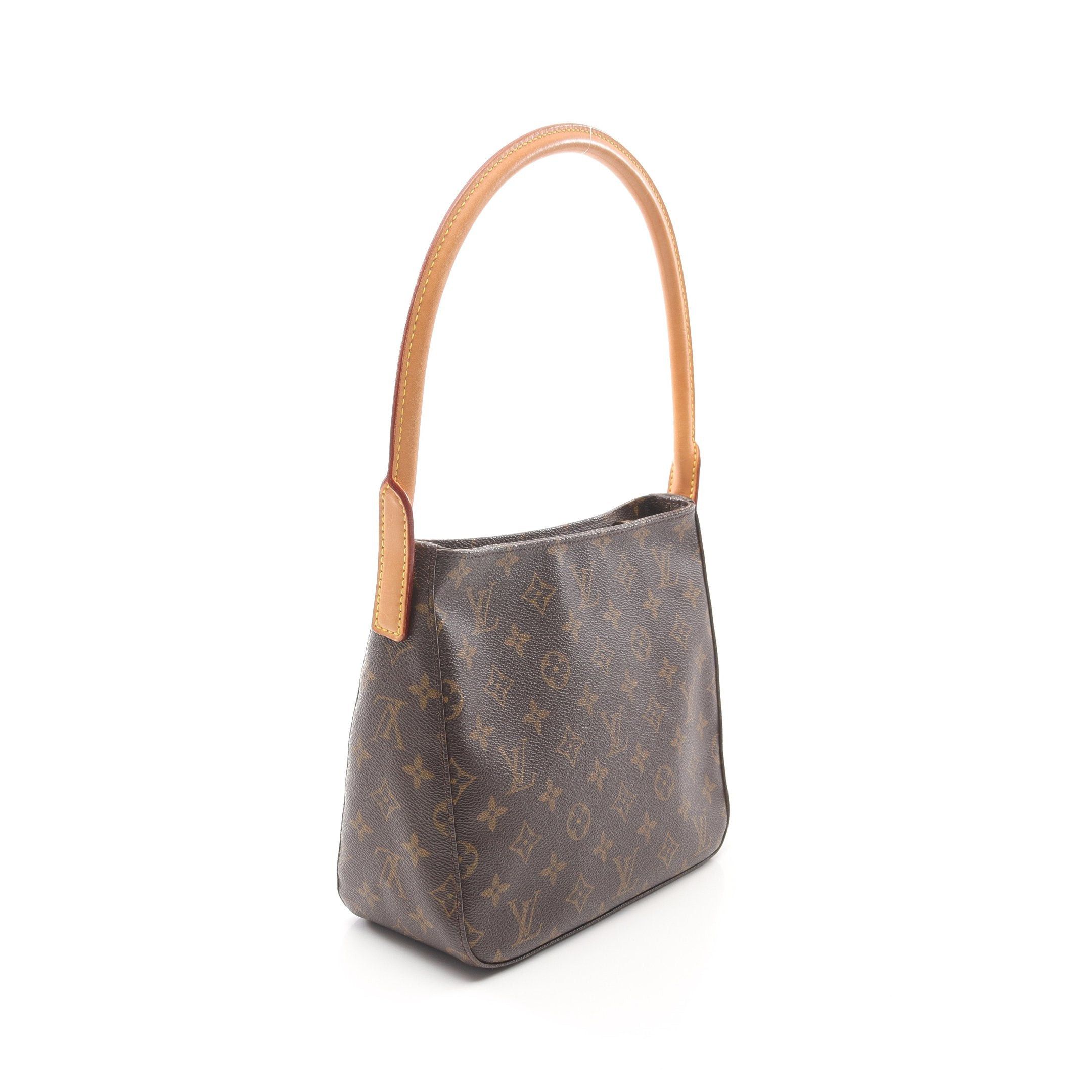Louis Vuitton Louis Vuitton Looping Mm Monogram Shoulder Bag Leather Brown Size ONE SIZE - 2 Thumbnail
