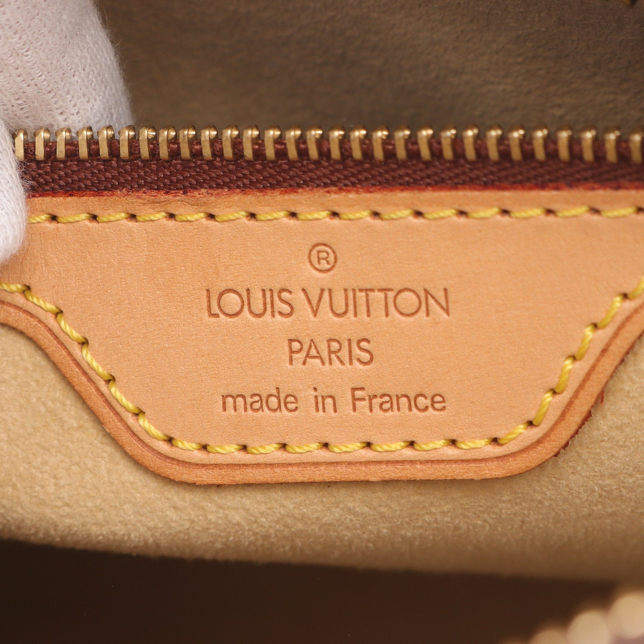Louis Vuitton Louis Vuitton Looping Mm Monogram Shoulder Bag Leather Brown Size ONE SIZE - 4 Thumbnail