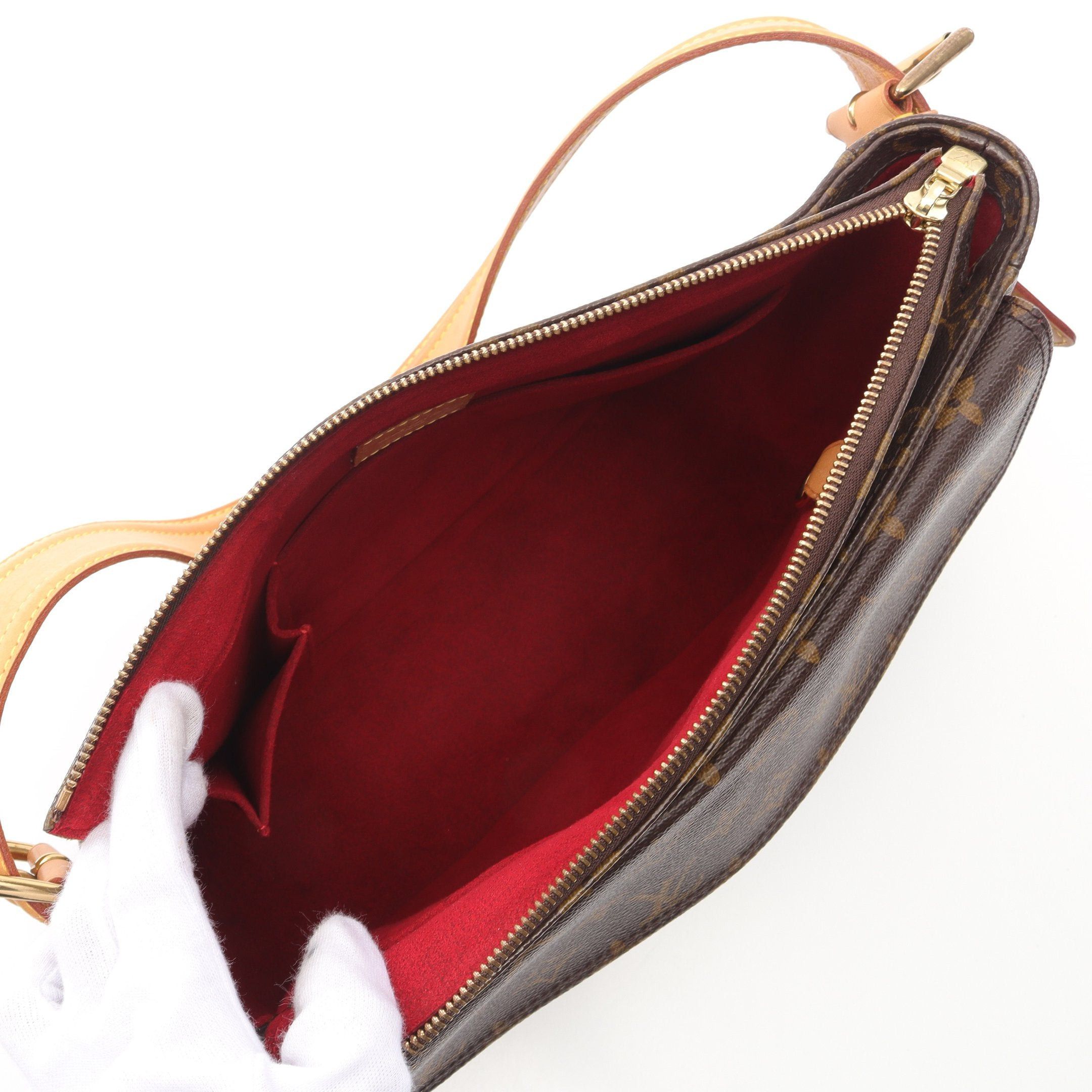 Louis Vuitton Louis Vuitton Vivacite Gm Monogram Shoulder Bag Leather Brown Size ONE SIZE - 3 Thumbnail