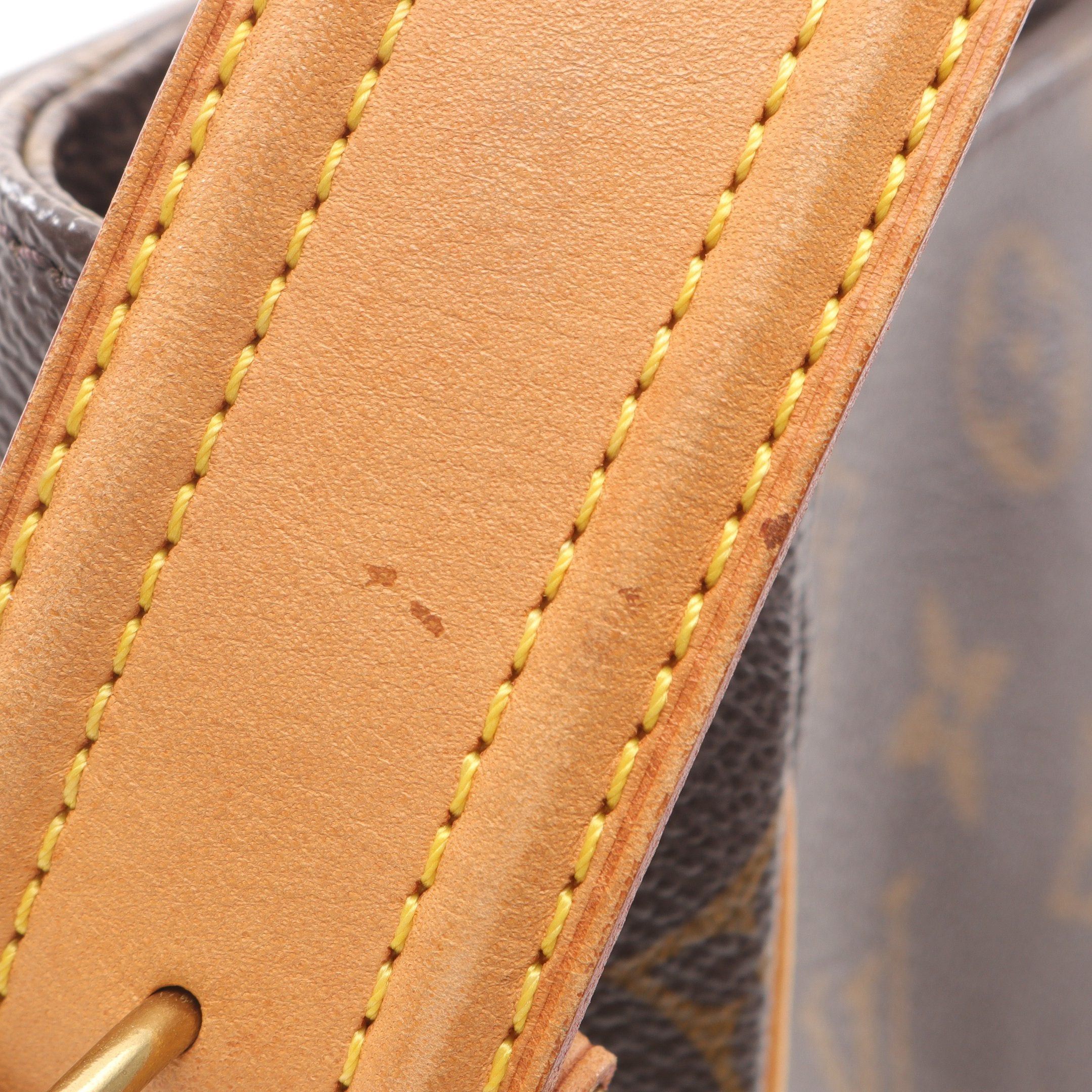 Louis Vuitton Louis Vuitton Vivacite Gm Monogram Shoulder Bag Leather Brown Size ONE SIZE - 11 Thumbnail