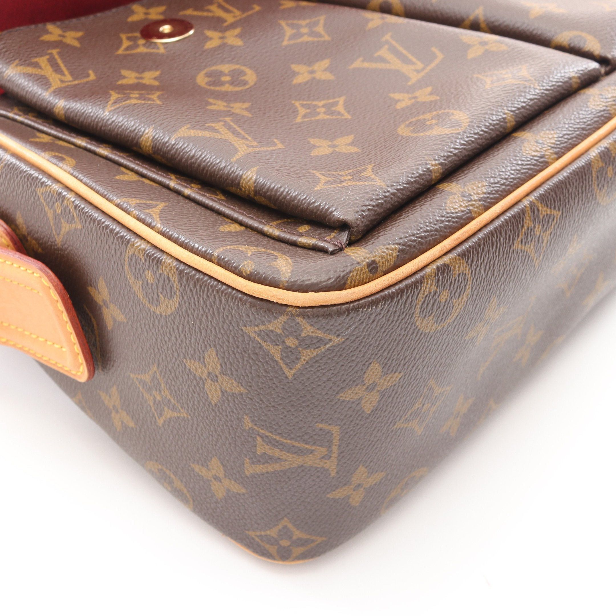 Louis Vuitton Louis Vuitton Vivacite Gm Monogram Shoulder Bag Leather Brown Size ONE SIZE - 13 Thumbnail