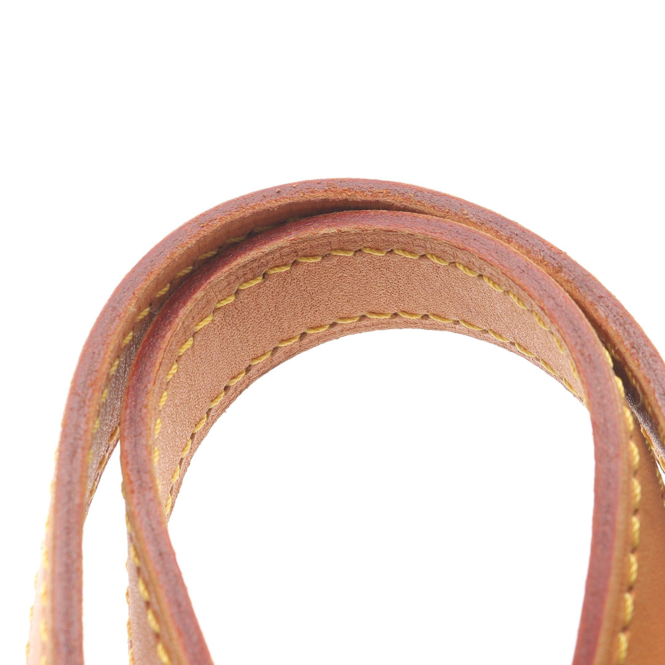Louis Vuitton Louis Vuitton Cite Mm Monogram Shoulder Bag Leather Brown Size ONE SIZE - 11 Thumbnail