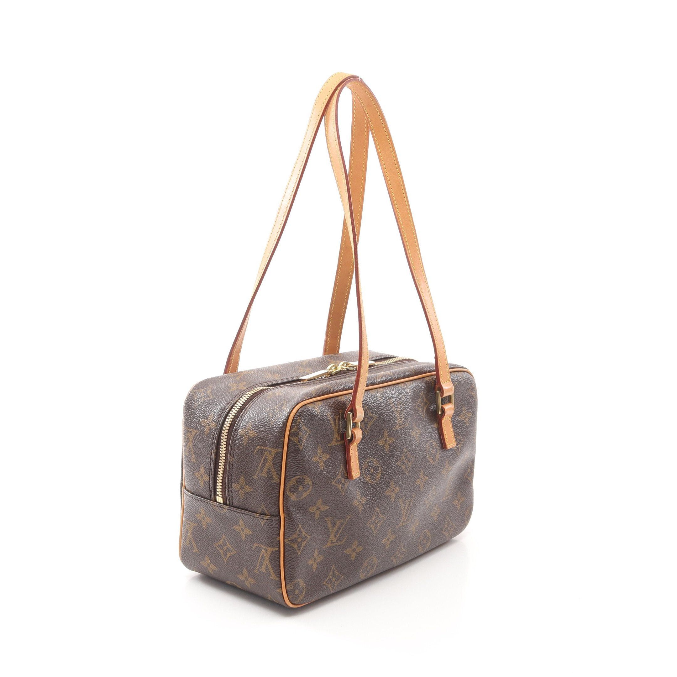 Louis Vuitton Louis Vuitton Cite Mm Monogram Shoulder Bag Leather Brown Size ONE SIZE - 2 Thumbnail
