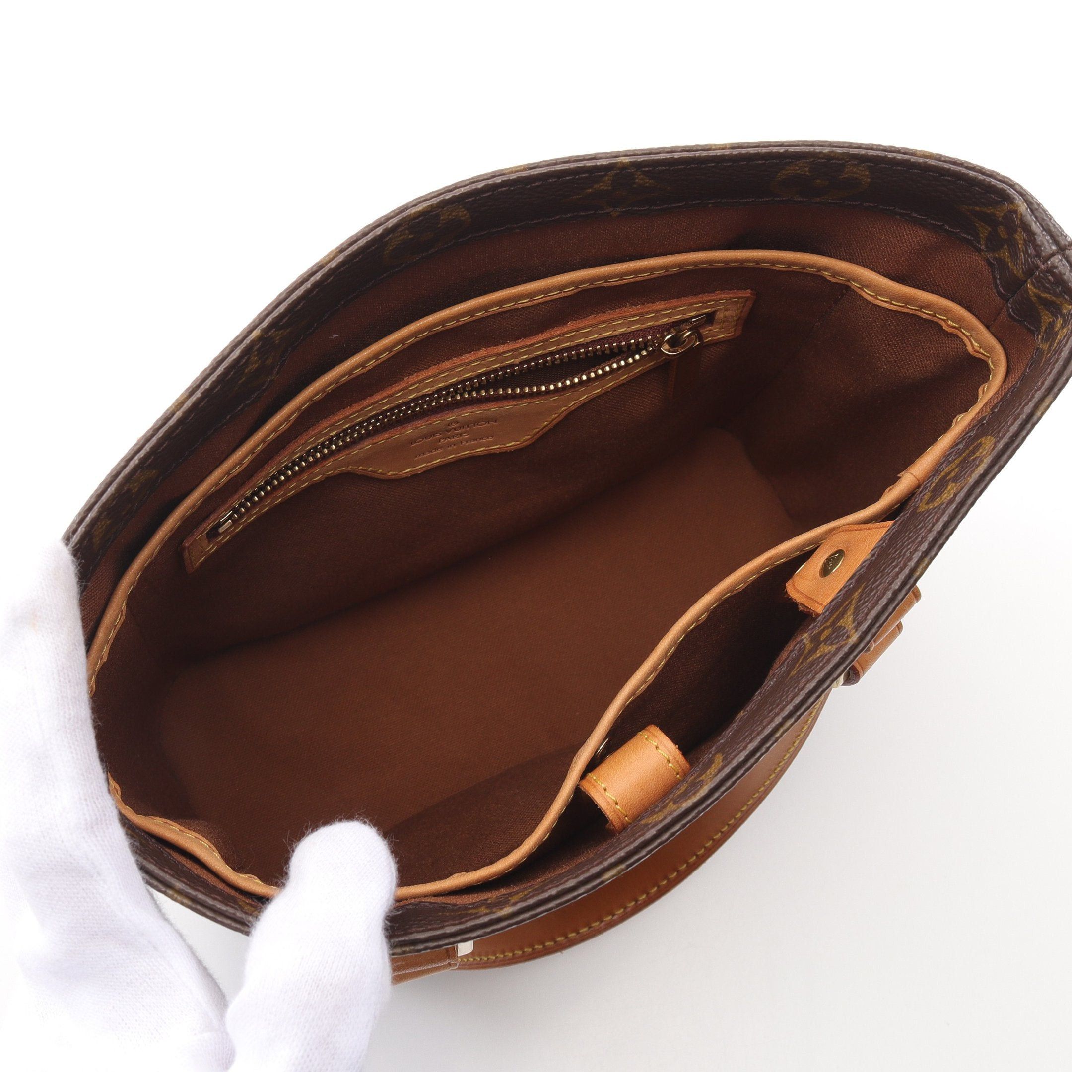 Louis Vuitton Louis Vuitton Vavin Pm Monogram Handbag Leather Brown Size ONE SIZE - 3 Thumbnail