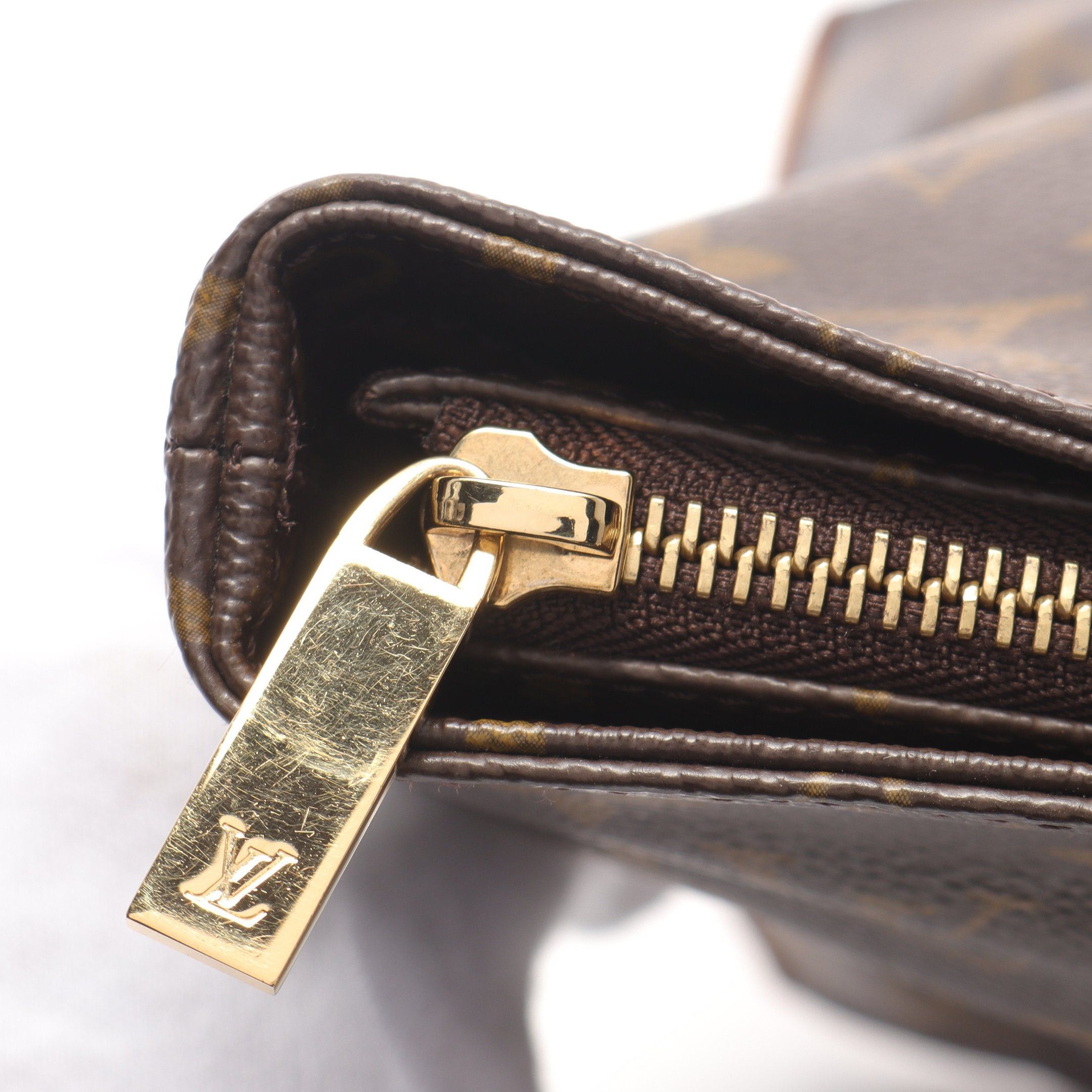 Louis Vuitton Louis Vuitton Cabas Piano Monogram Shoulder Bag Leather Brown Size ONE SIZE - 6 Thumbnail