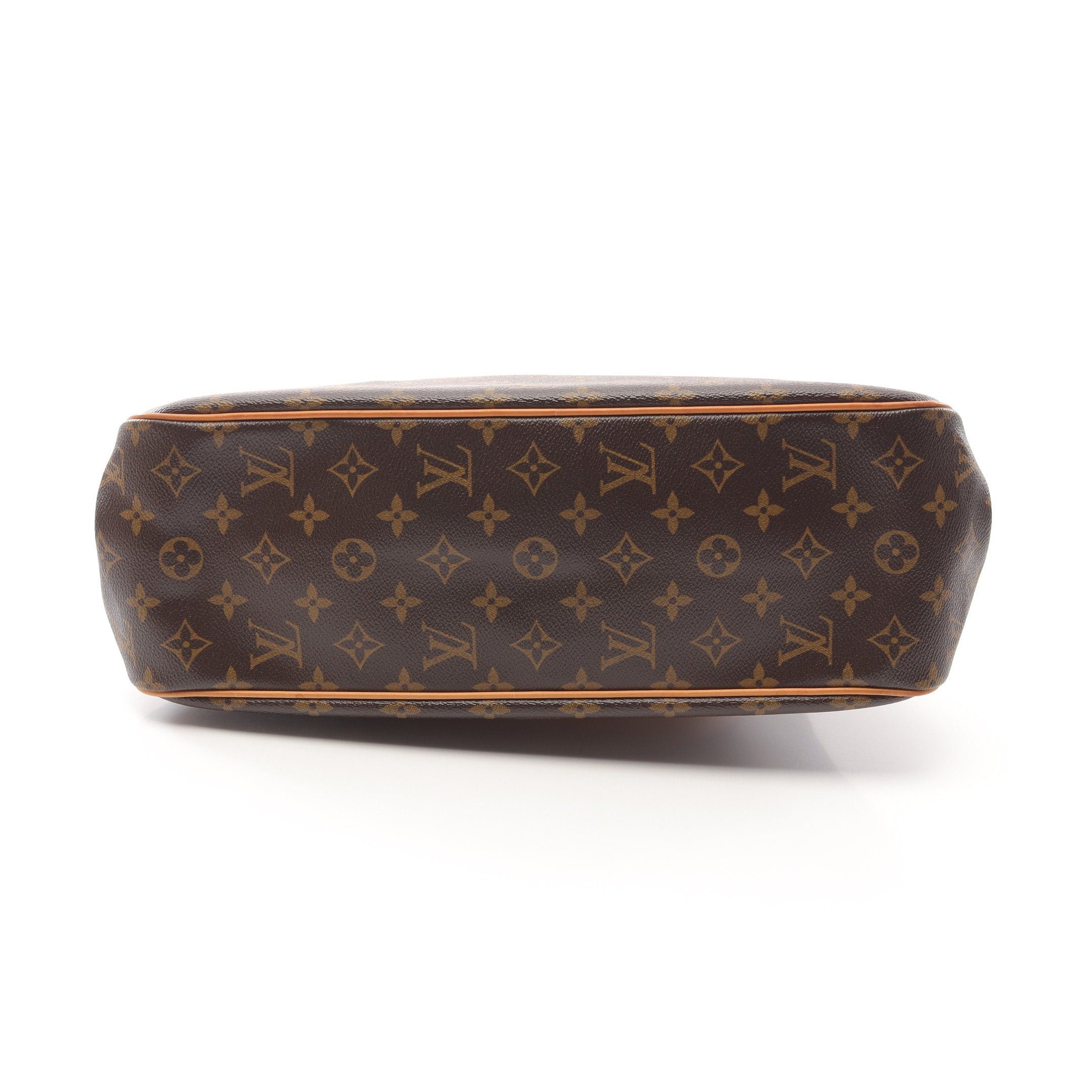 Louis Vuitton Louis Vuitton Batignolles Horizontal Monogram Shoulder Bag Leather Brown Size ONE SIZE - 11 Thumbnail