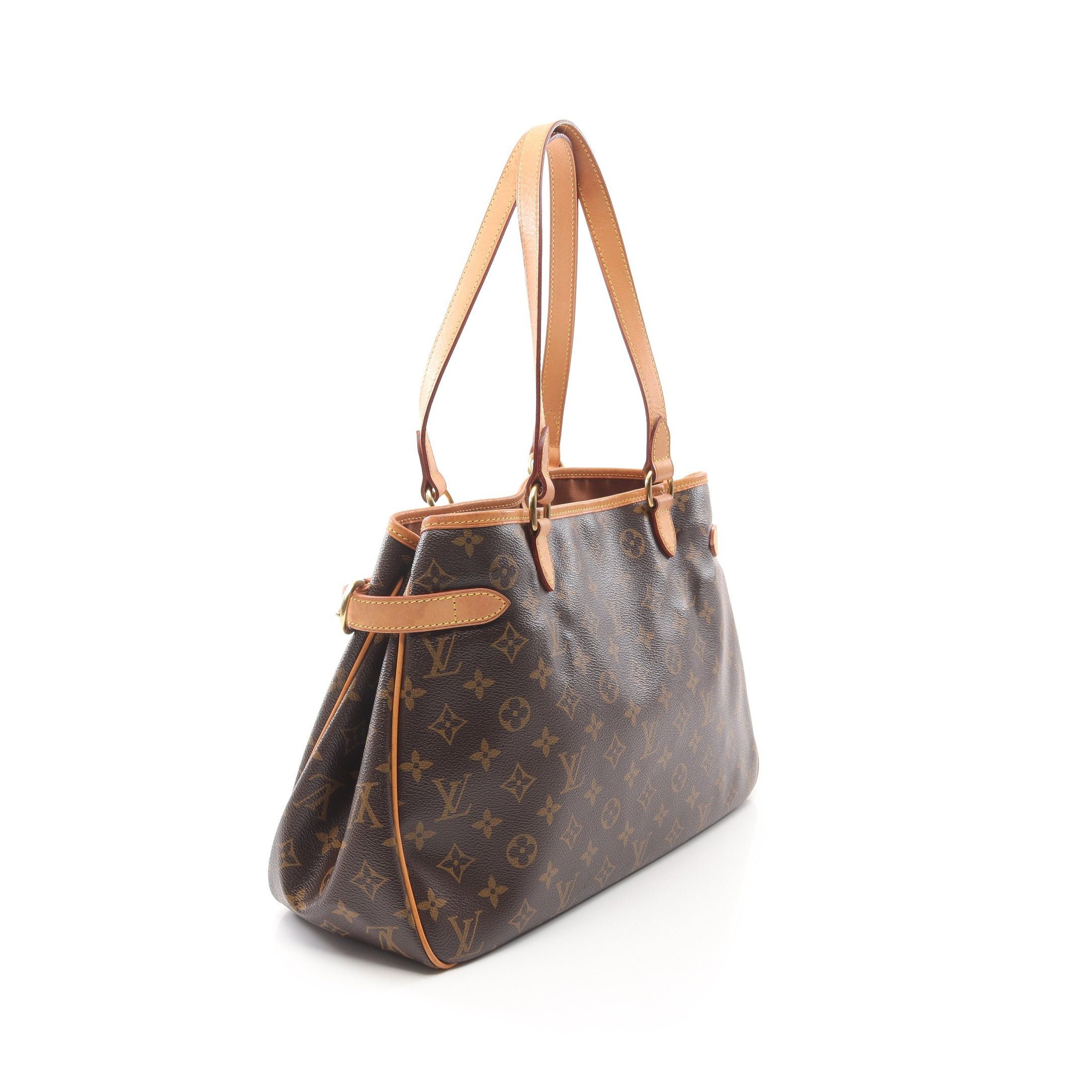 Louis Vuitton Louis Vuitton Batignolles Horizontal Monogram Shoulder Bag Leather Brown Size ONE SIZE - 2 Thumbnail