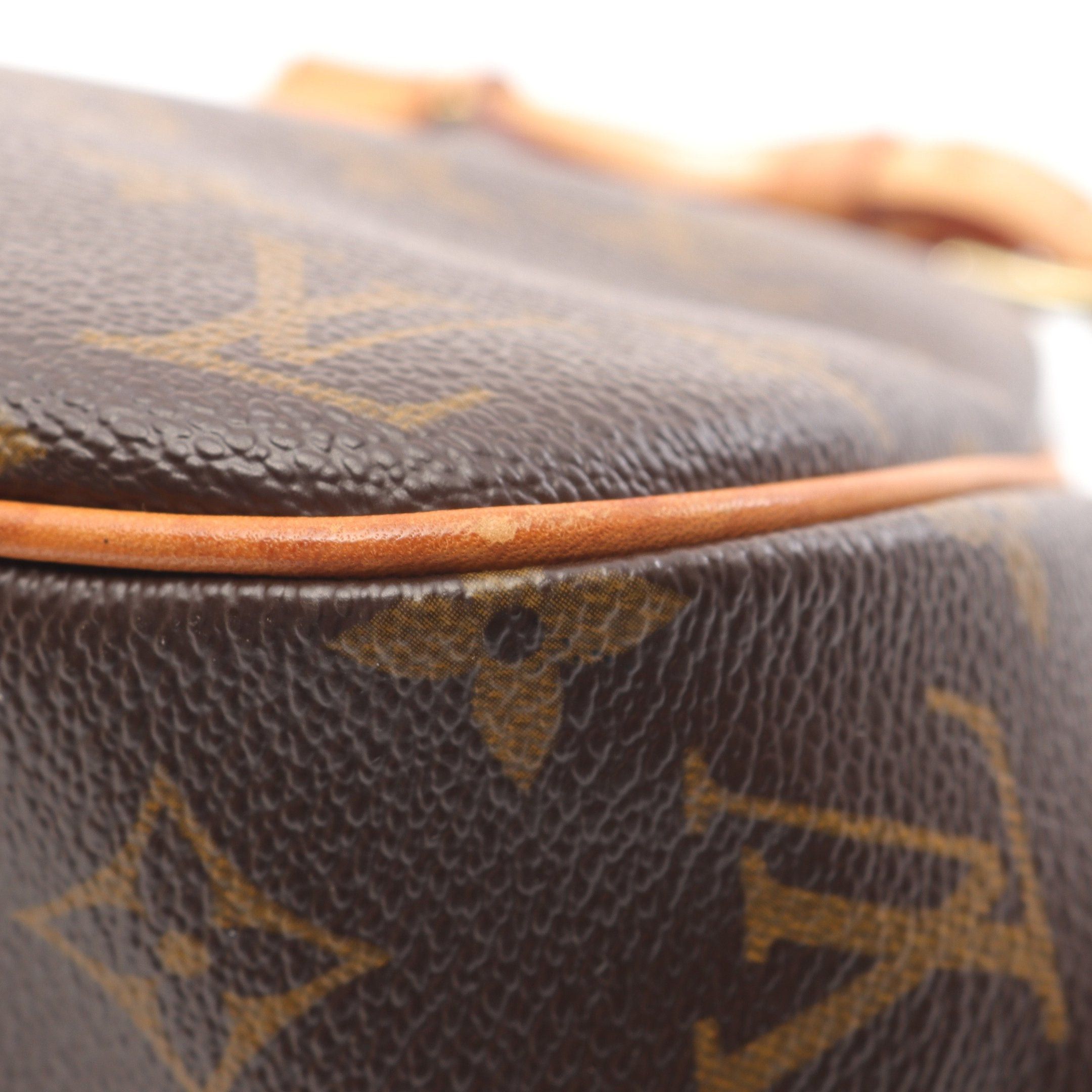 Louis Vuitton Louis Vuitton Batignolles Horizontal Monogram Shoulder Bag Leather Brown Size ONE SIZE - 8 Thumbnail