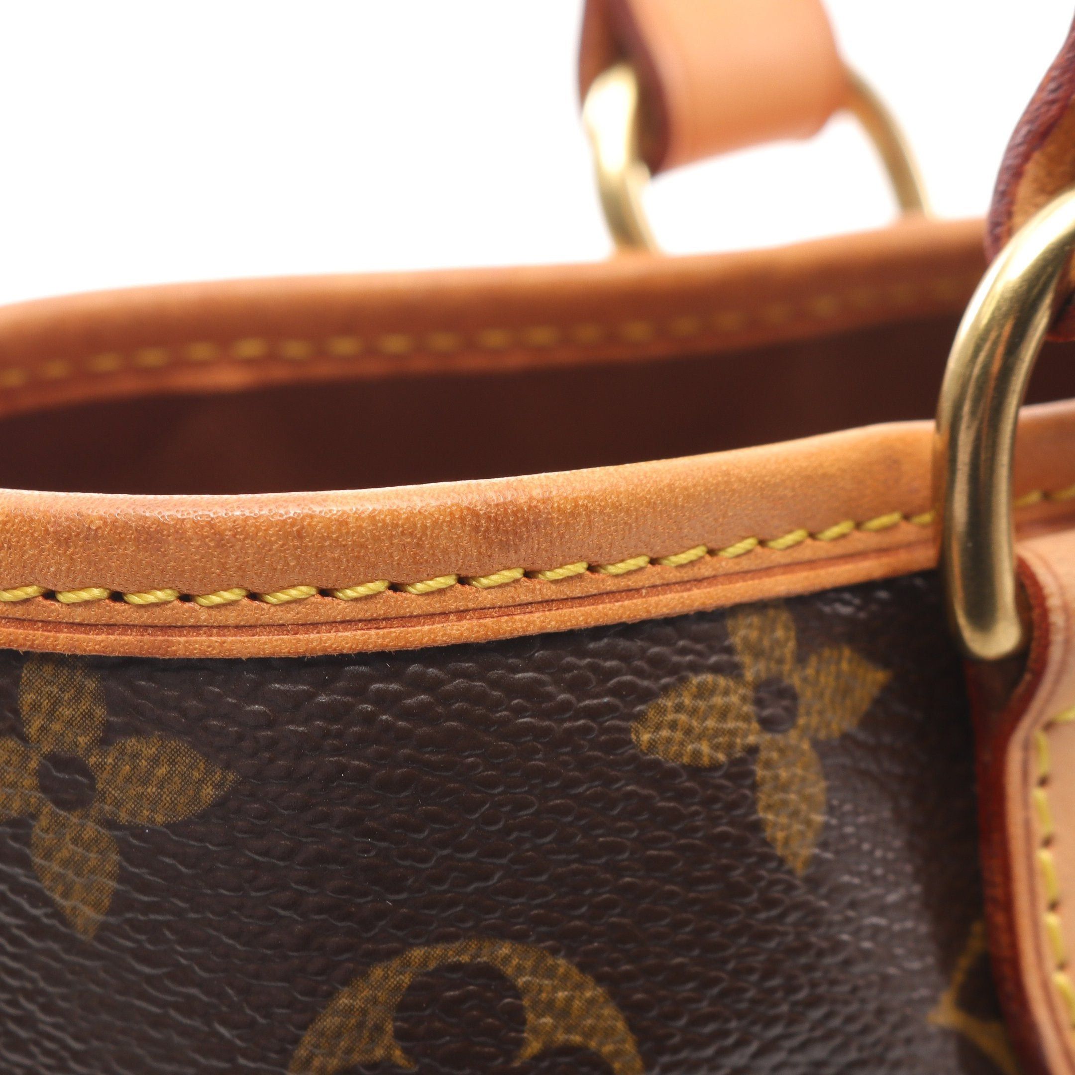 Louis Vuitton Louis Vuitton Batignolles Horizontal Monogram Shoulder Bag Leather Brown Size ONE SIZE - 10 Thumbnail
