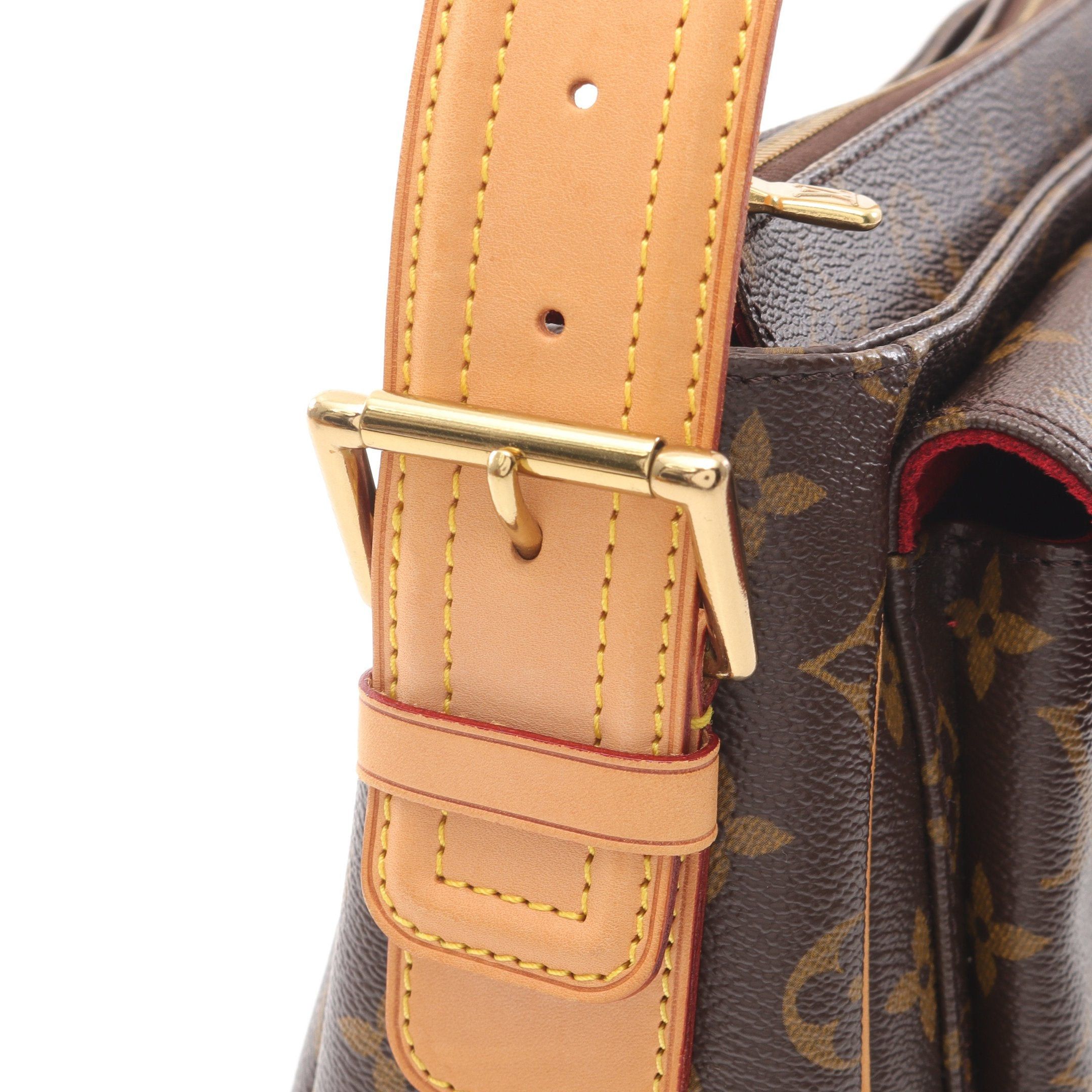 Louis Vuitton Louis Vuitton Vivacite Gm Monogram Shoulder Bag Leather Brown Size ONE SIZE - 9 Thumbnail