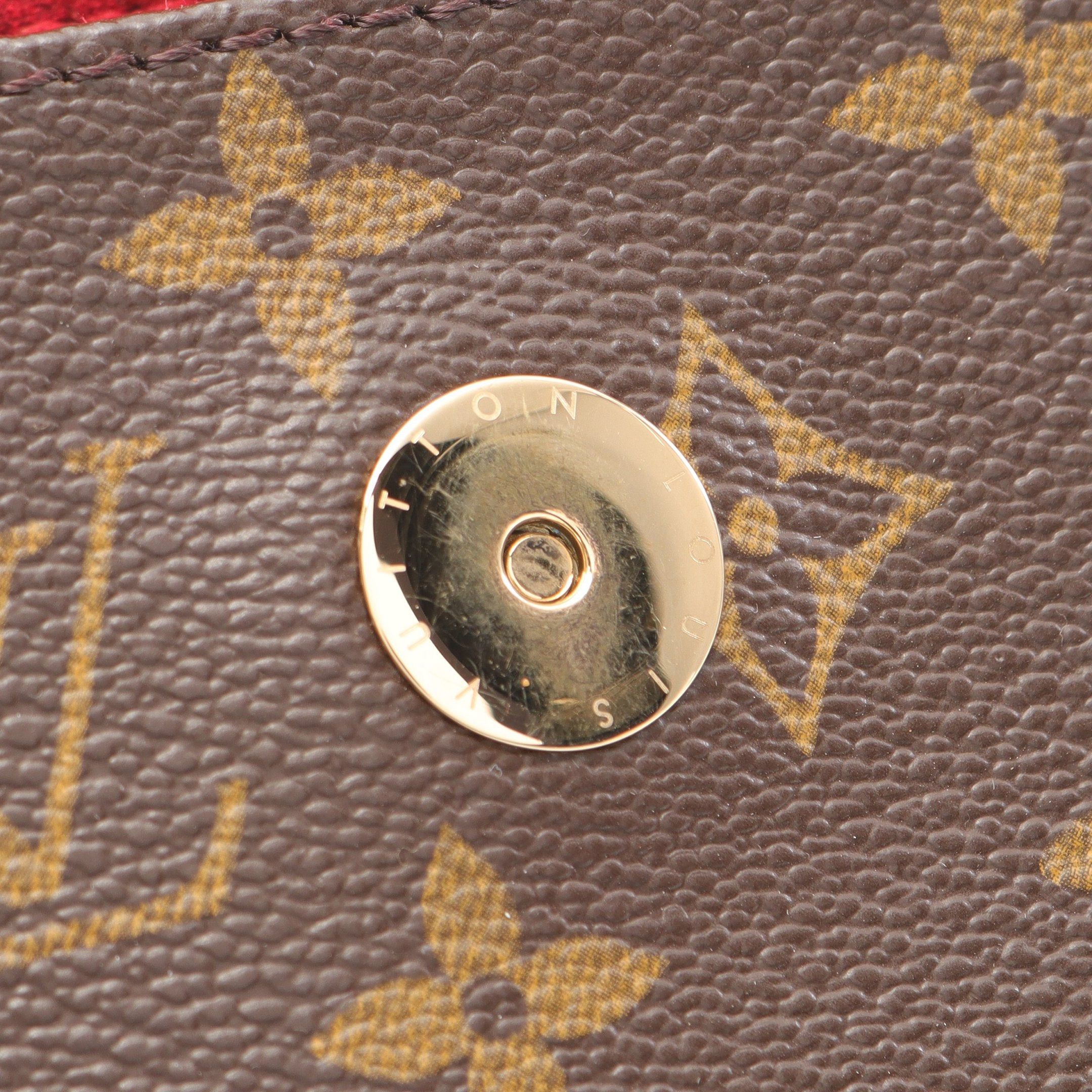 Louis Vuitton Louis Vuitton Vivacite Gm Monogram Shoulder Bag Leather Brown Size ONE SIZE - 7 Thumbnail