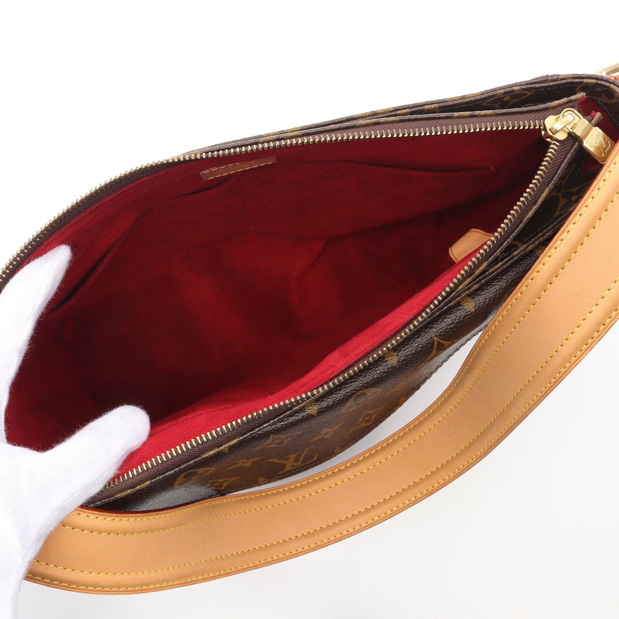 Louis Vuitton Louis Vuitton Vivacite Gm Monogram Shoulder Bag Leather Brown Size ONE SIZE - 3 Thumbnail