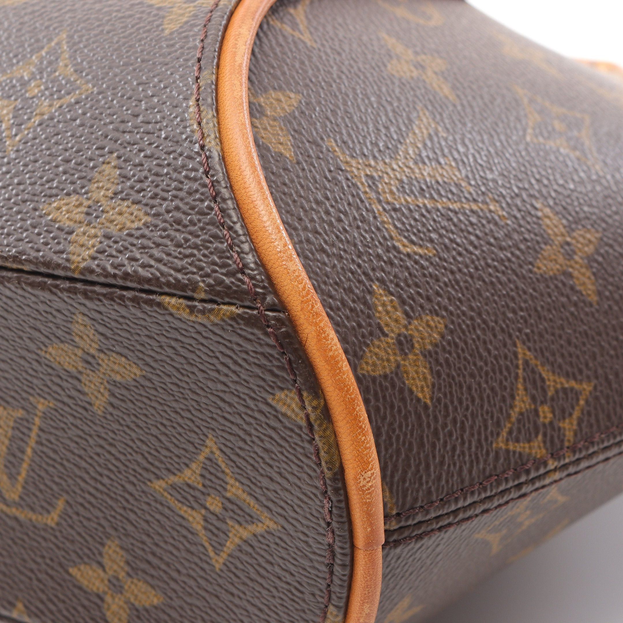 Louis Vuitton Louis Vuitton Ellipse Pm Monogram Handbag Leather Brown Size ONE SIZE - 10 Thumbnail
