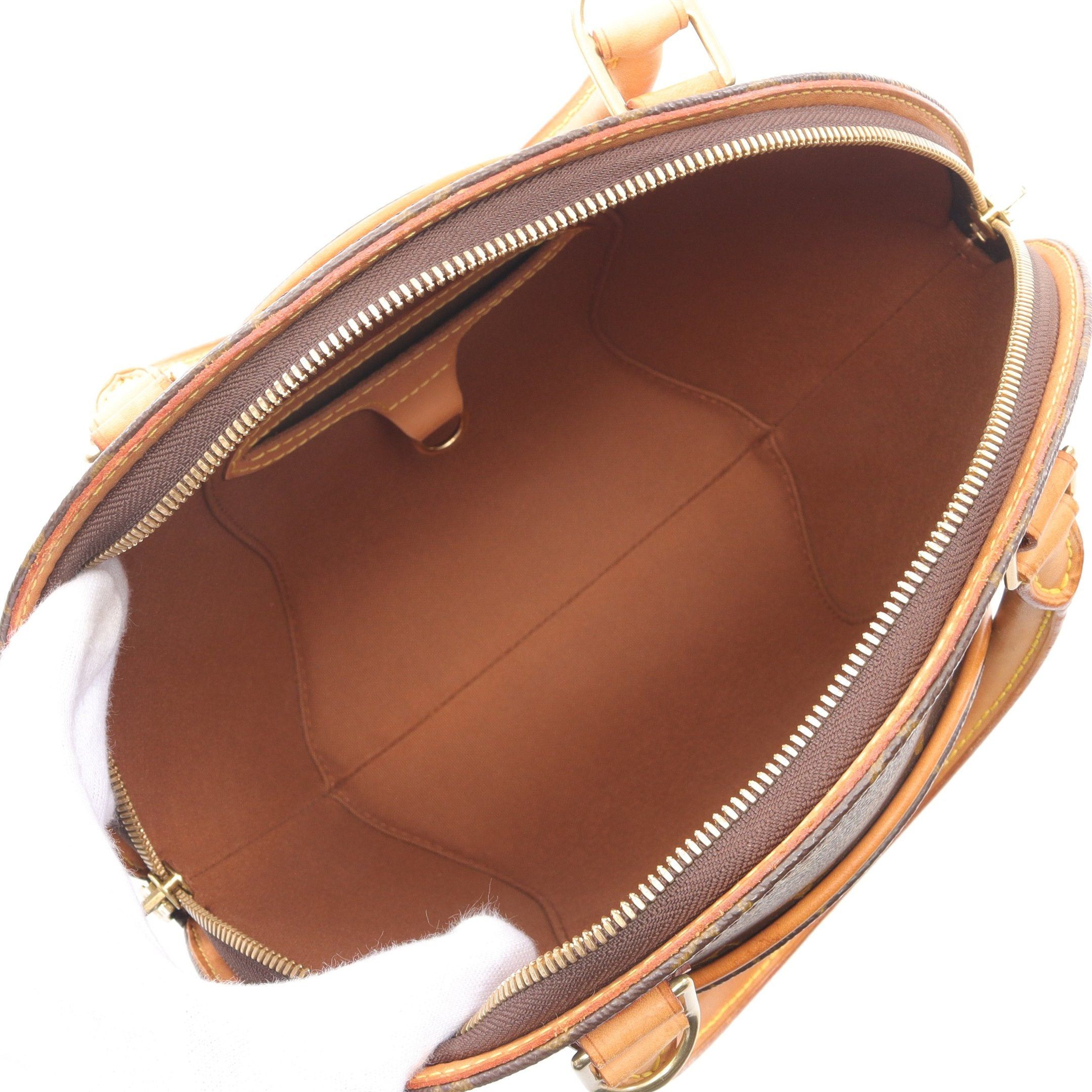 Louis Vuitton Louis Vuitton Ellipse Pm Monogram Handbag Leather Brown Size ONE SIZE - 3 Thumbnail