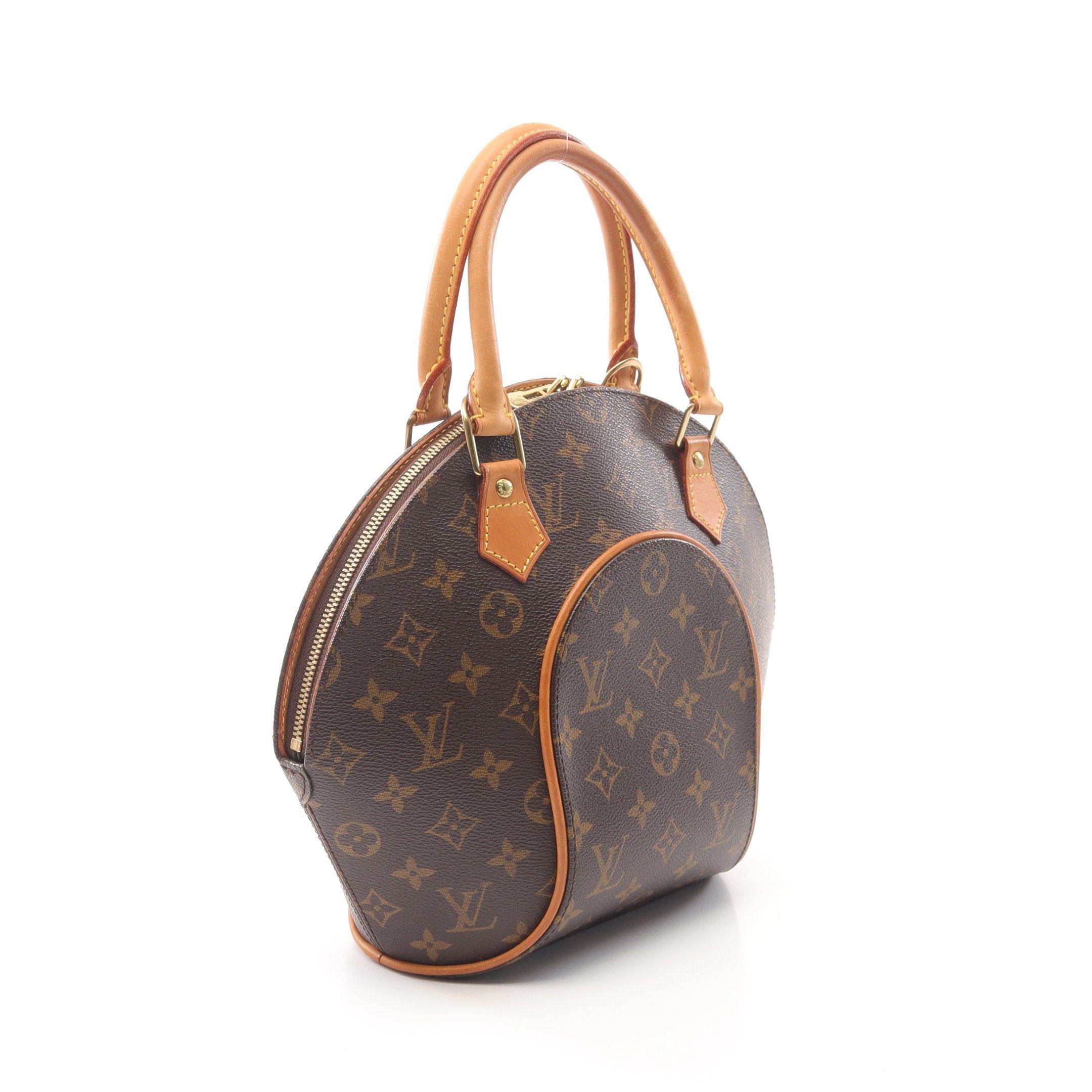 Louis Vuitton Louis Vuitton Ellipse Pm Monogram Handbag Leather Brown Size ONE SIZE - 2 Thumbnail