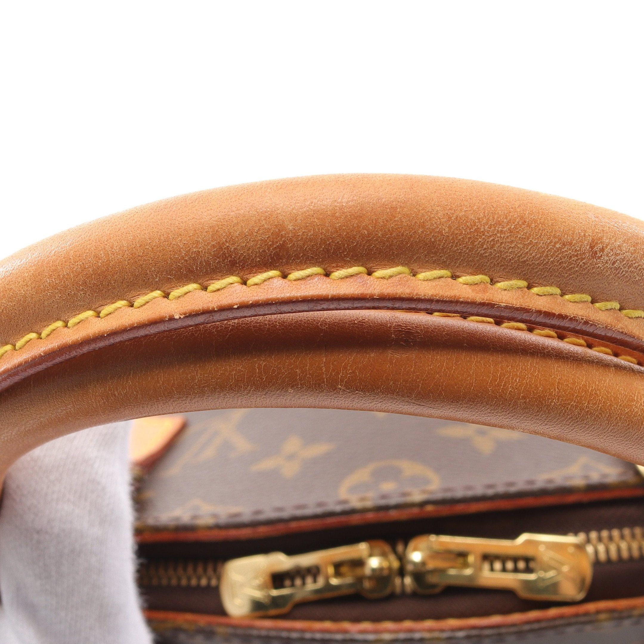 Louis Vuitton Louis Vuitton Ellipse Pm Monogram Handbag Leather Brown Size ONE SIZE - 6 Thumbnail