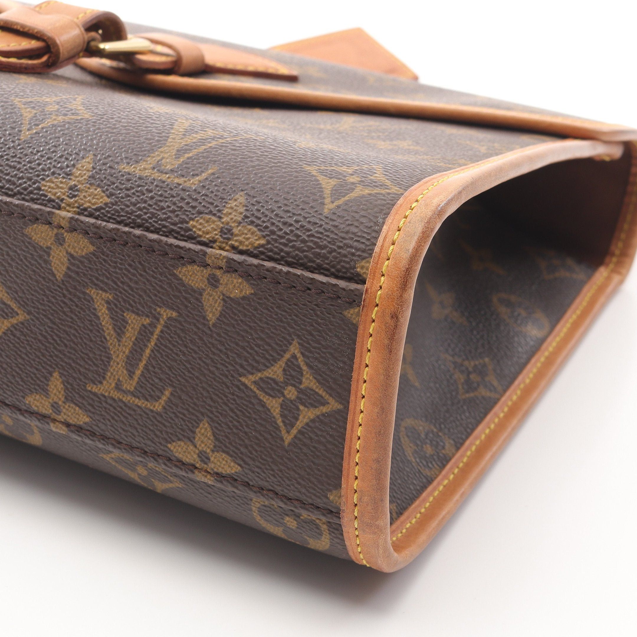 Louis Vuitton Louis Vuitton Bel Air Monogram Handbag Leather Brown Size ONE SIZE - 11 Thumbnail