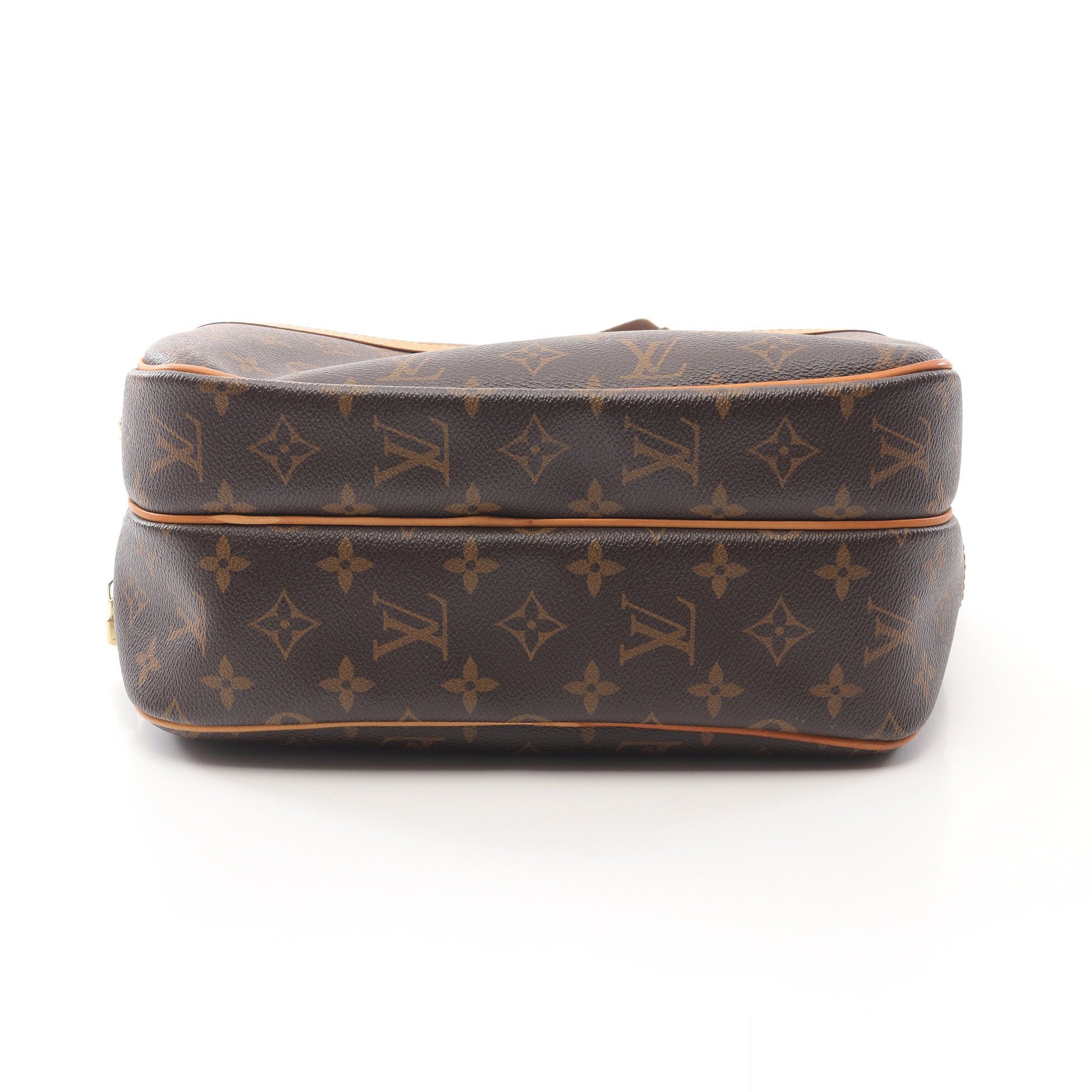 Louis Vuitton Louis Vuitton Reporter Pm Monogram Shoulder Bag Leather Brown Size ONE SIZE - 13 Thumbnail