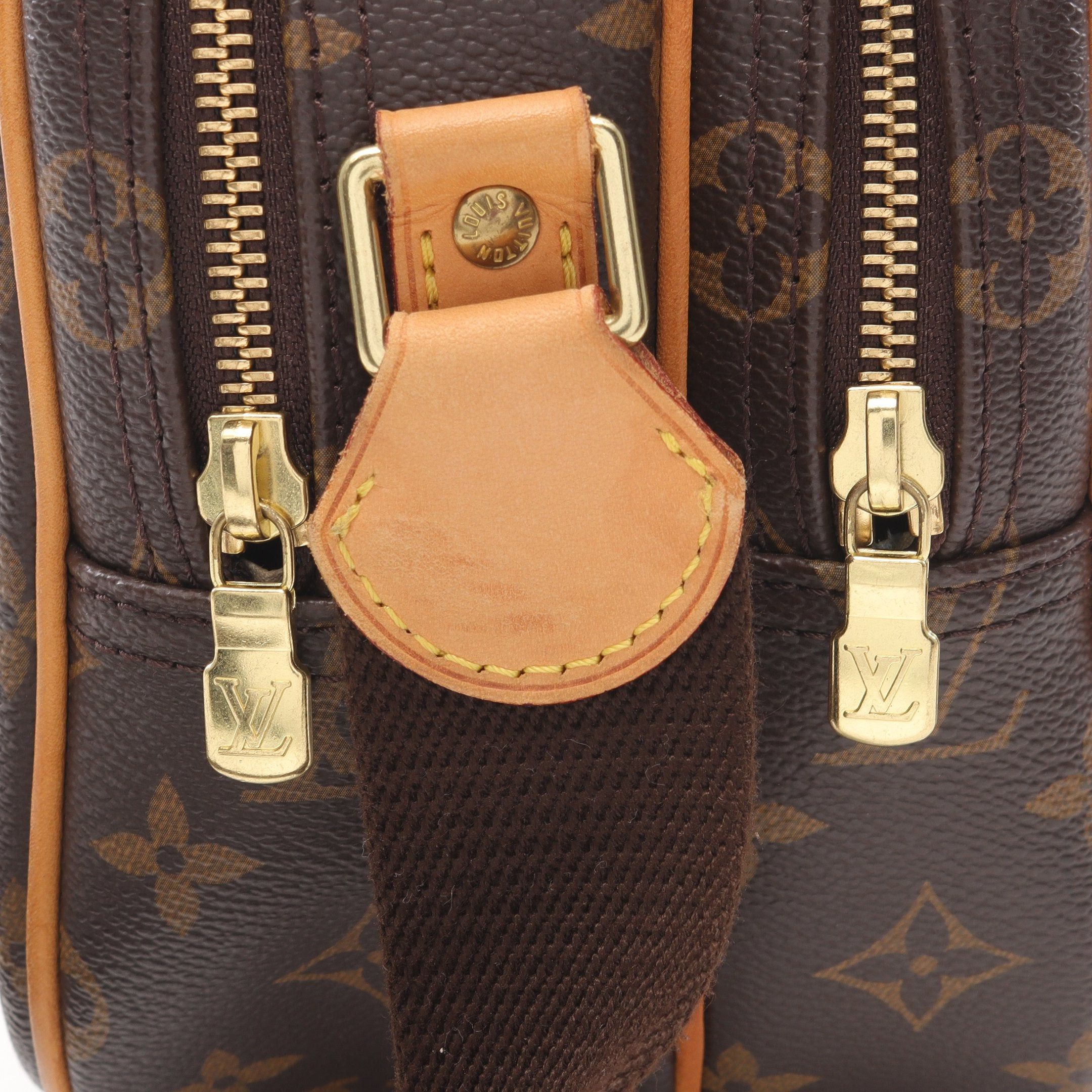 Louis Vuitton Louis Vuitton Reporter Pm Monogram Shoulder Bag Leather Brown Size ONE SIZE - 8 Thumbnail