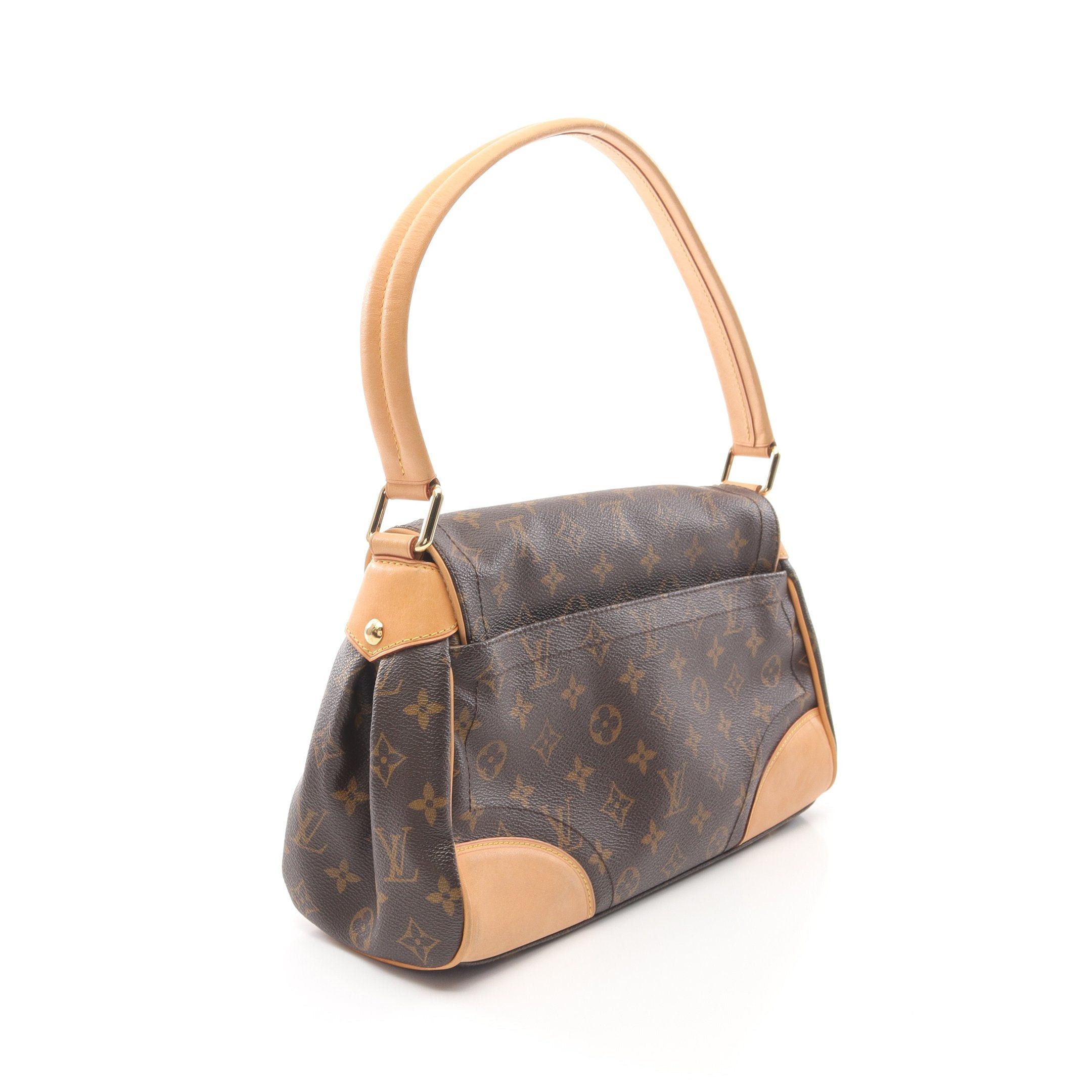 Louis Vuitton Louis Vuitton Beverly Mm Monogram Shoulder Bag Leather Brown Size ONE SIZE - 2 Thumbnail
