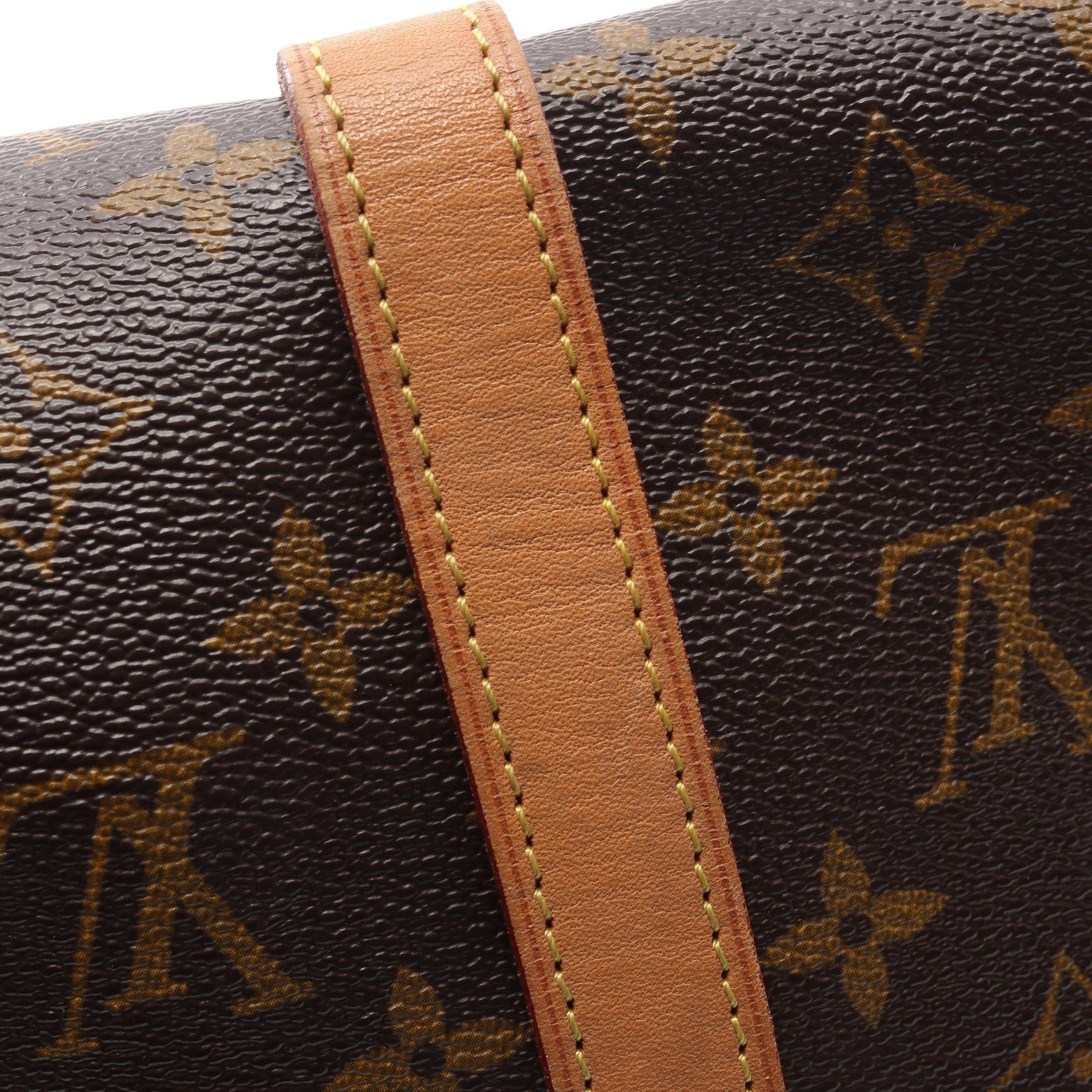 Louis Vuitton Louis Vuitton Saumur 30 Monogram Shoulder Bag Leather Brown Size ONE SIZE - 7 Thumbnail