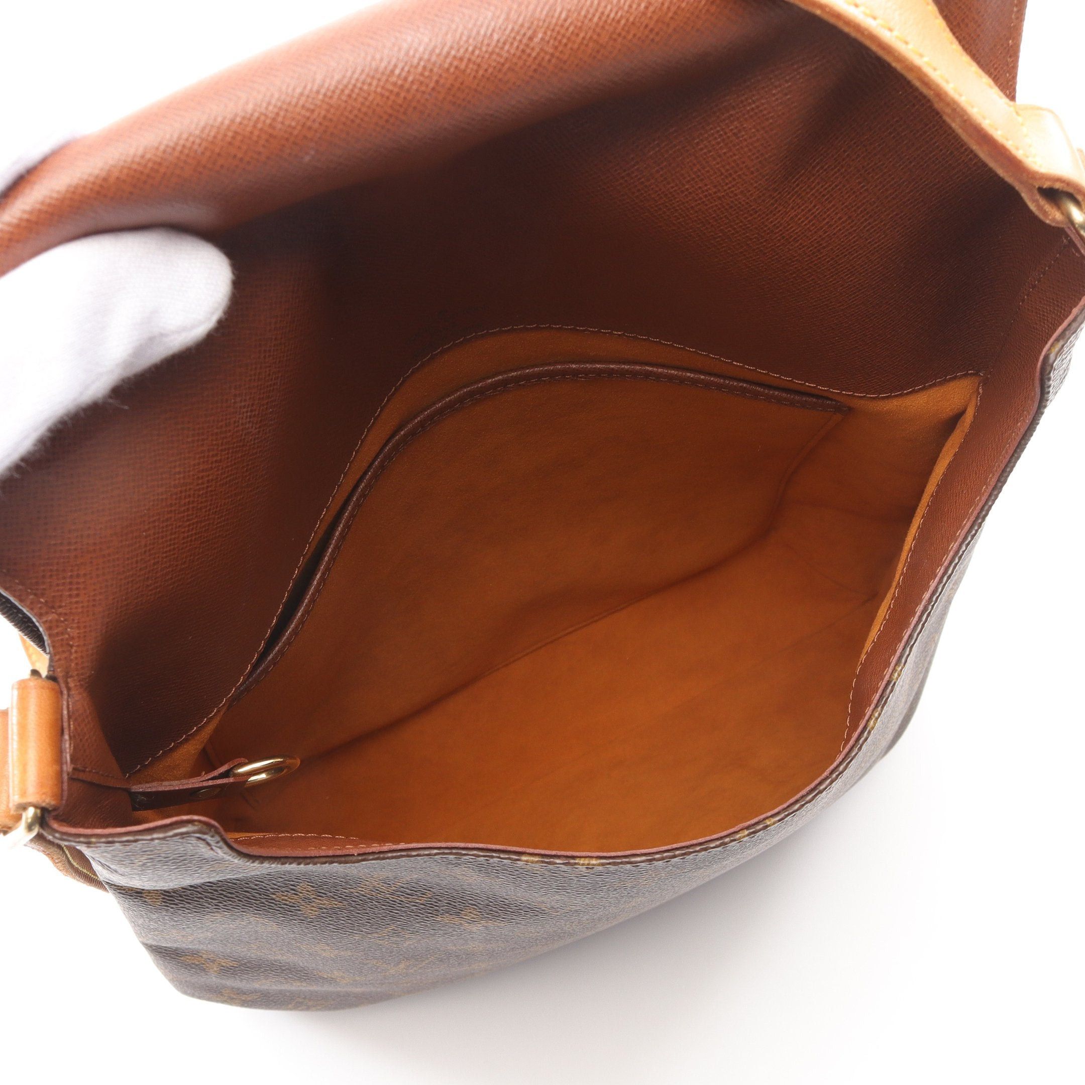 Louis Vuitton Louis Vuitton Musette Monogram Shoulder Bag Leather Brown Size ONE SIZE - 3 Thumbnail