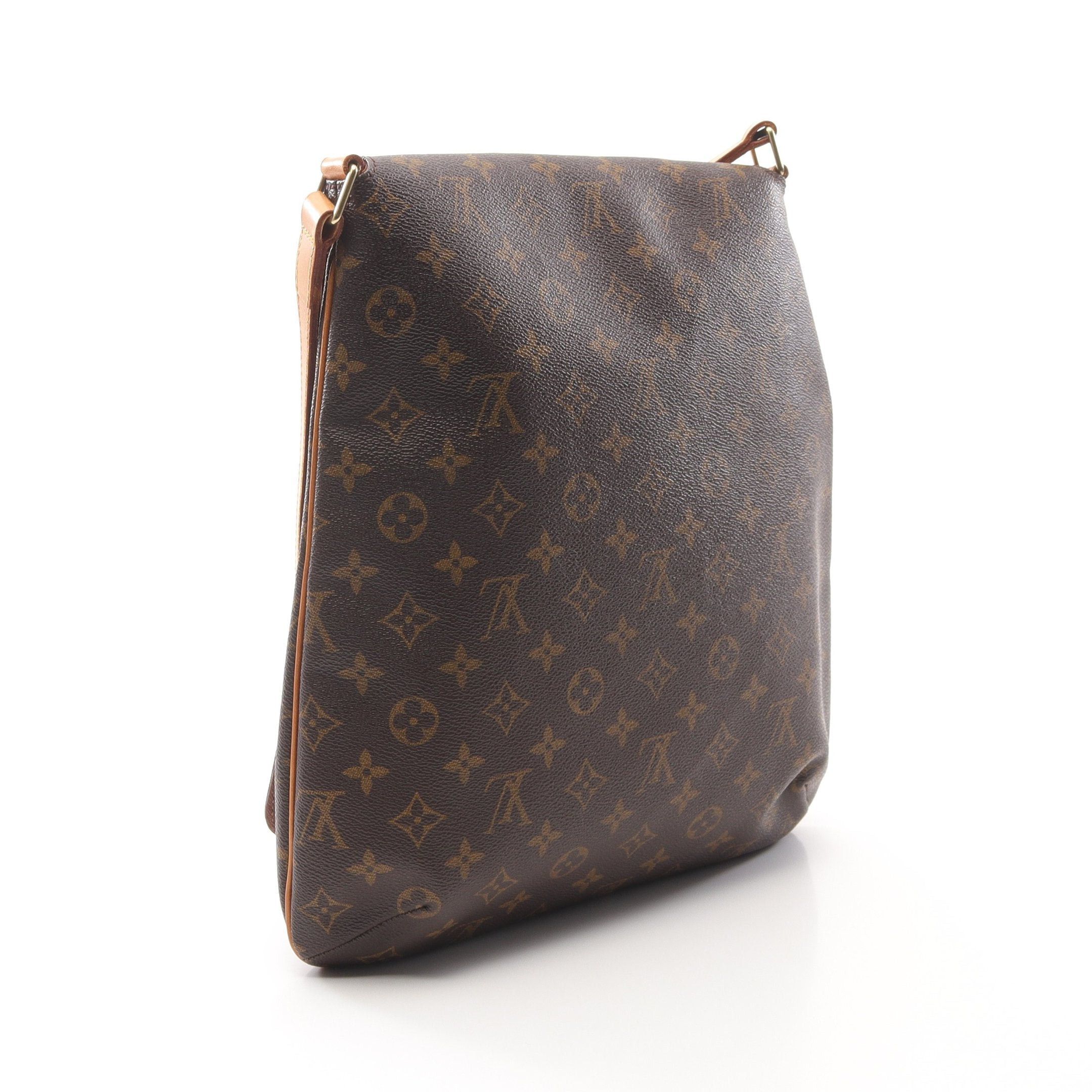 Louis Vuitton Louis Vuitton Musette Monogram Shoulder Bag Leather Brown Size ONE SIZE - 2 Thumbnail