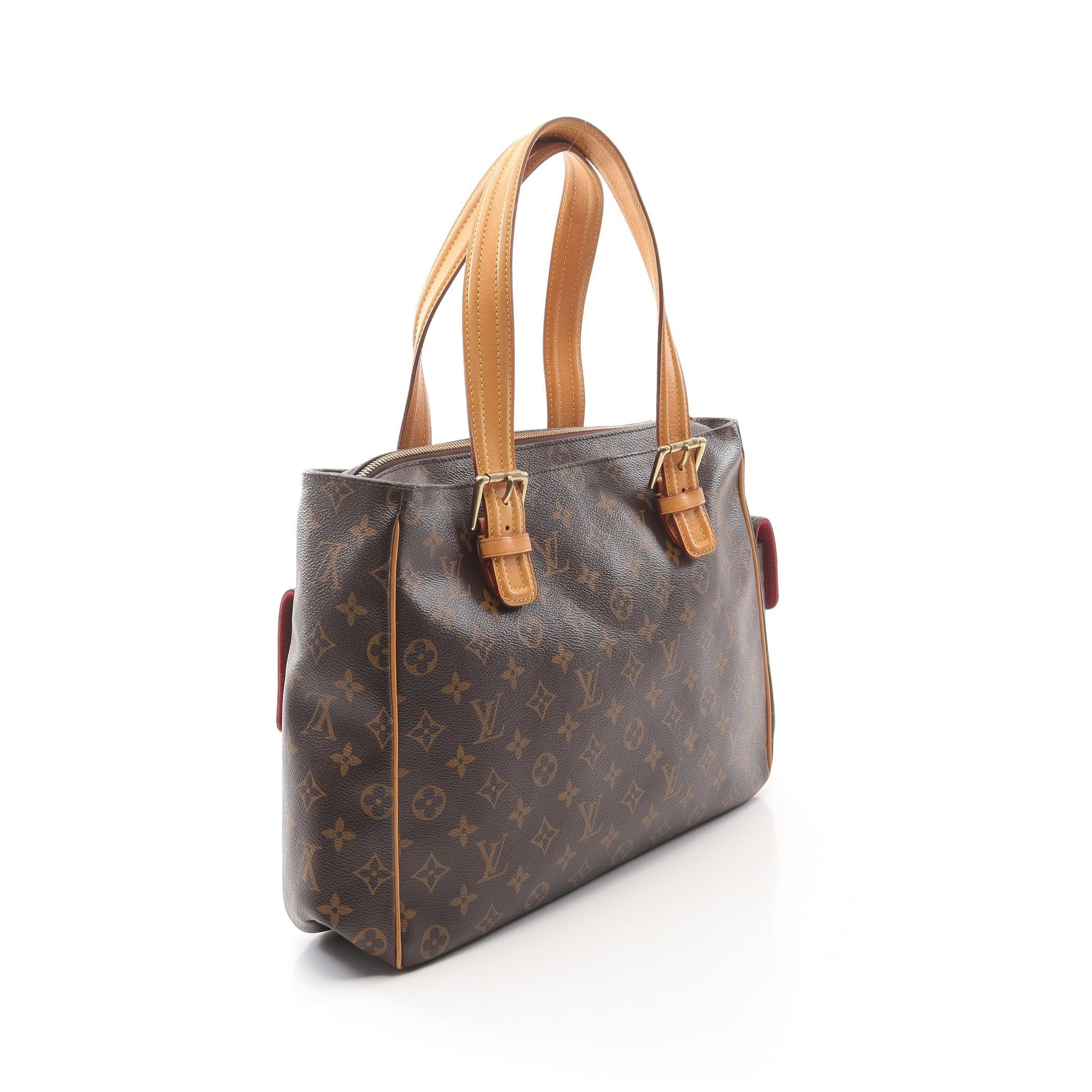 Louis Vuitton Louis Vuitton Multi-Priest Monogram Handbag Leather Brown Size ONE SIZE - 2 Thumbnail